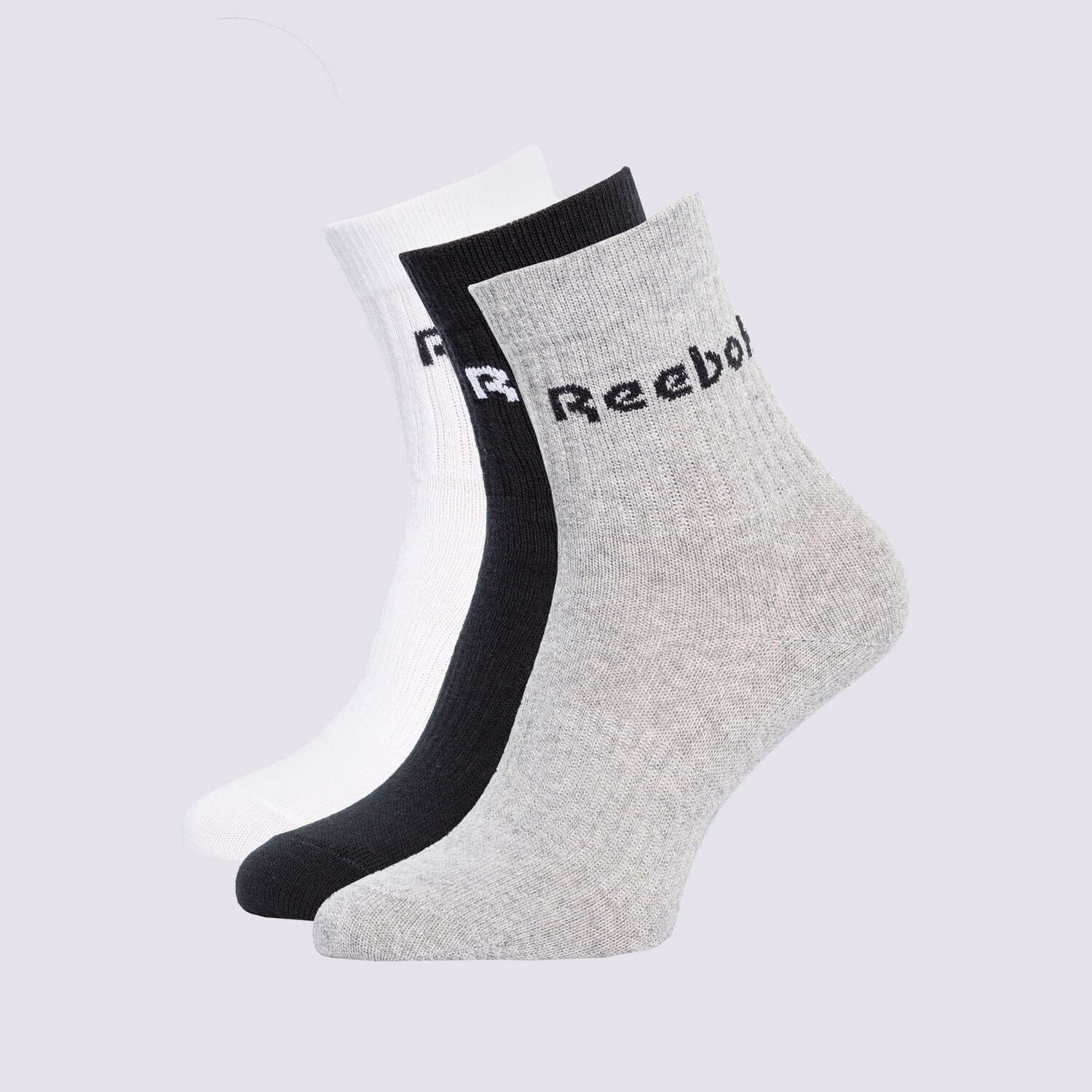 Damen Socken REEBOK SOCKEN ACT CORE MID CREW SOCK 3P GC8669 Multicolor