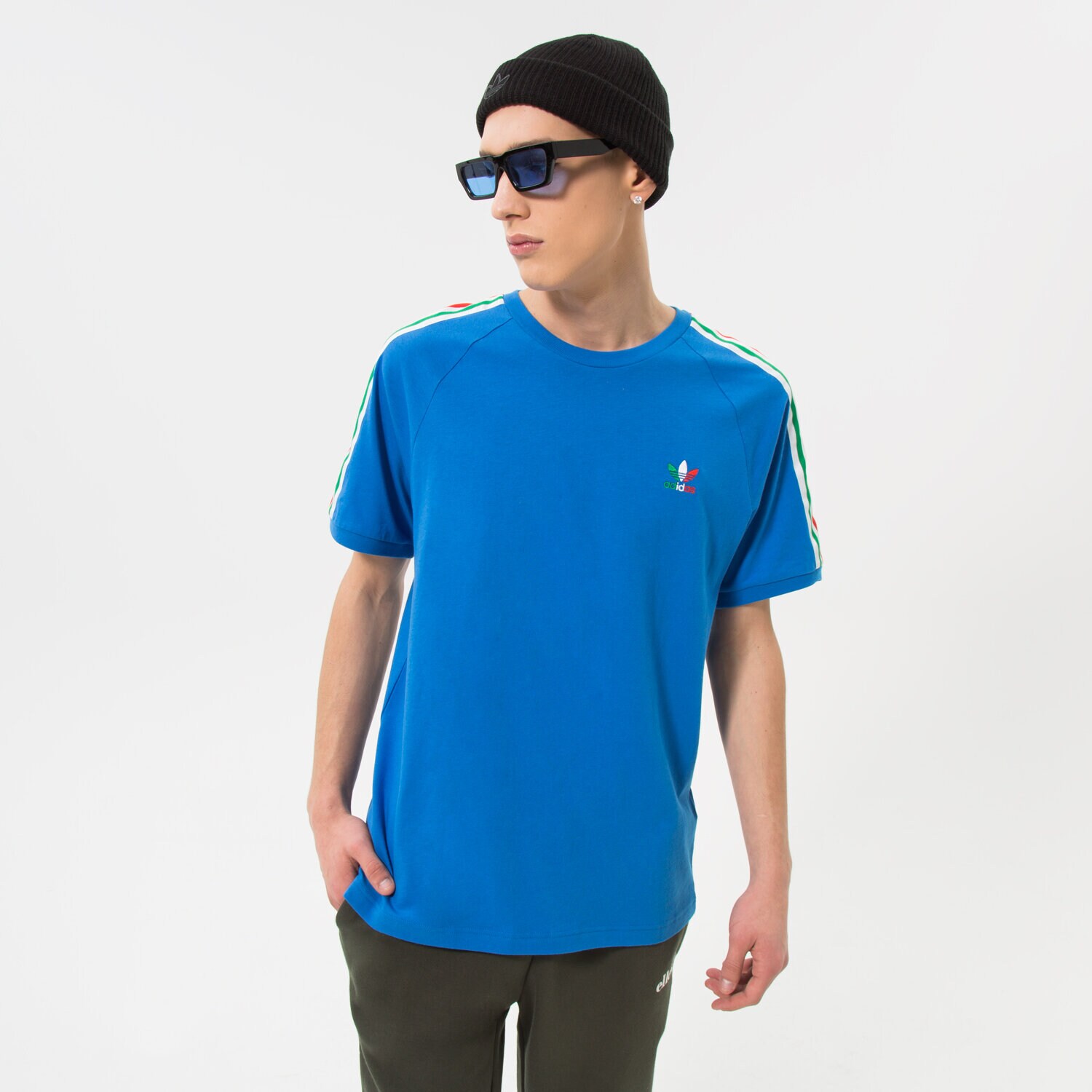Herren T-Shirt ADIDAS T-SHIRT FB NATIONS TEE HK7423 Blau