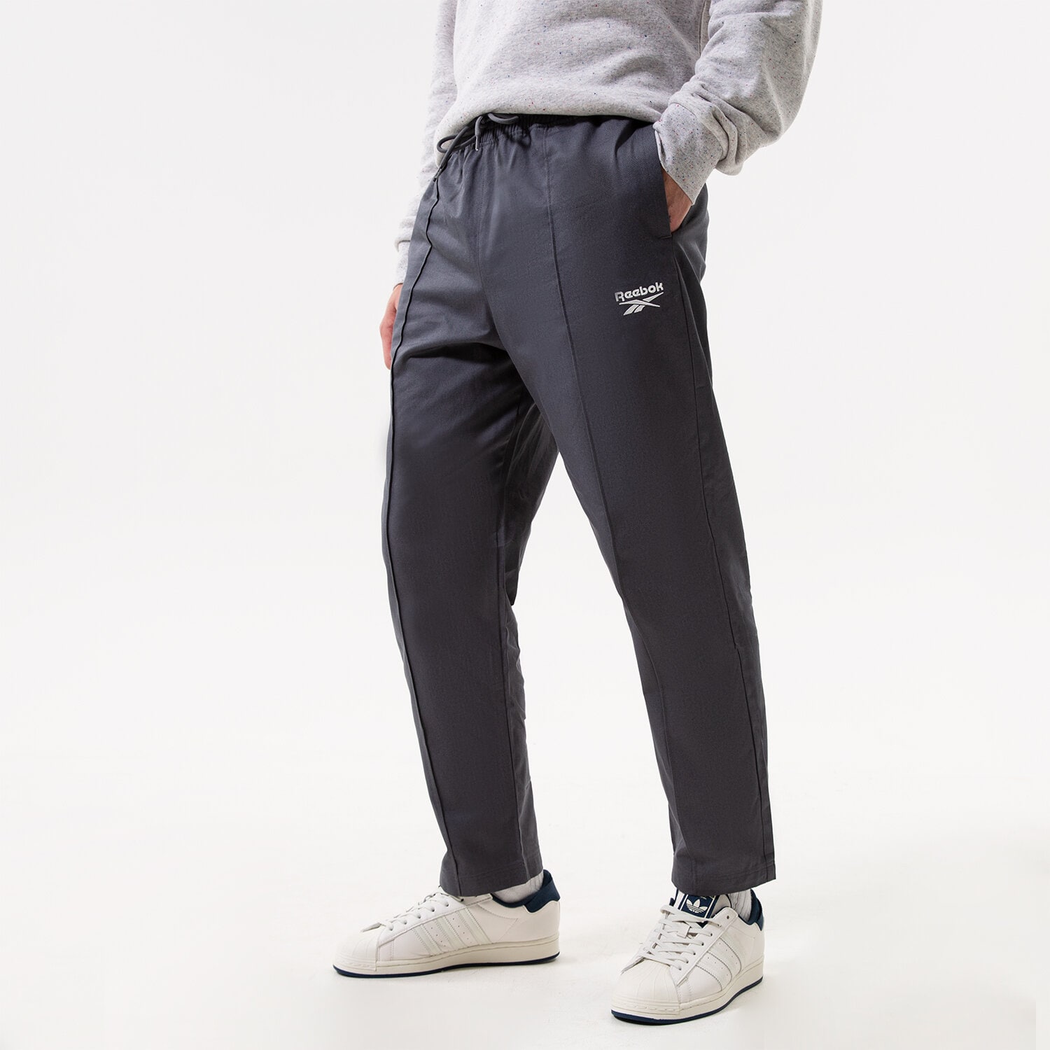 Herren Hosen REEBOK HOSE CLASSIC WARDROBE TWILL PANTS HS0821 Schwarz