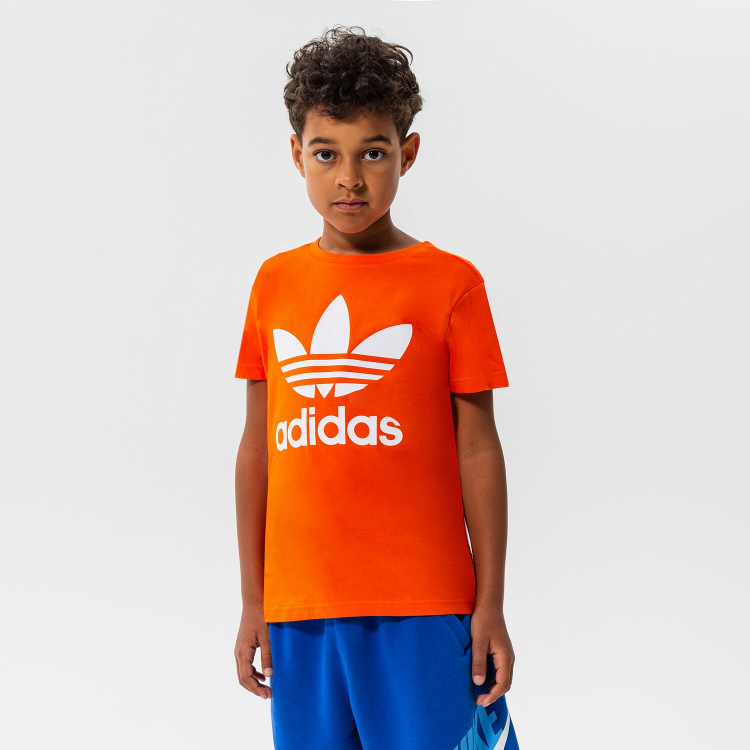 Kinder T-Shirt ADIDAS T-SHIRT TREFOIL TEE BOY HK0261 Orange