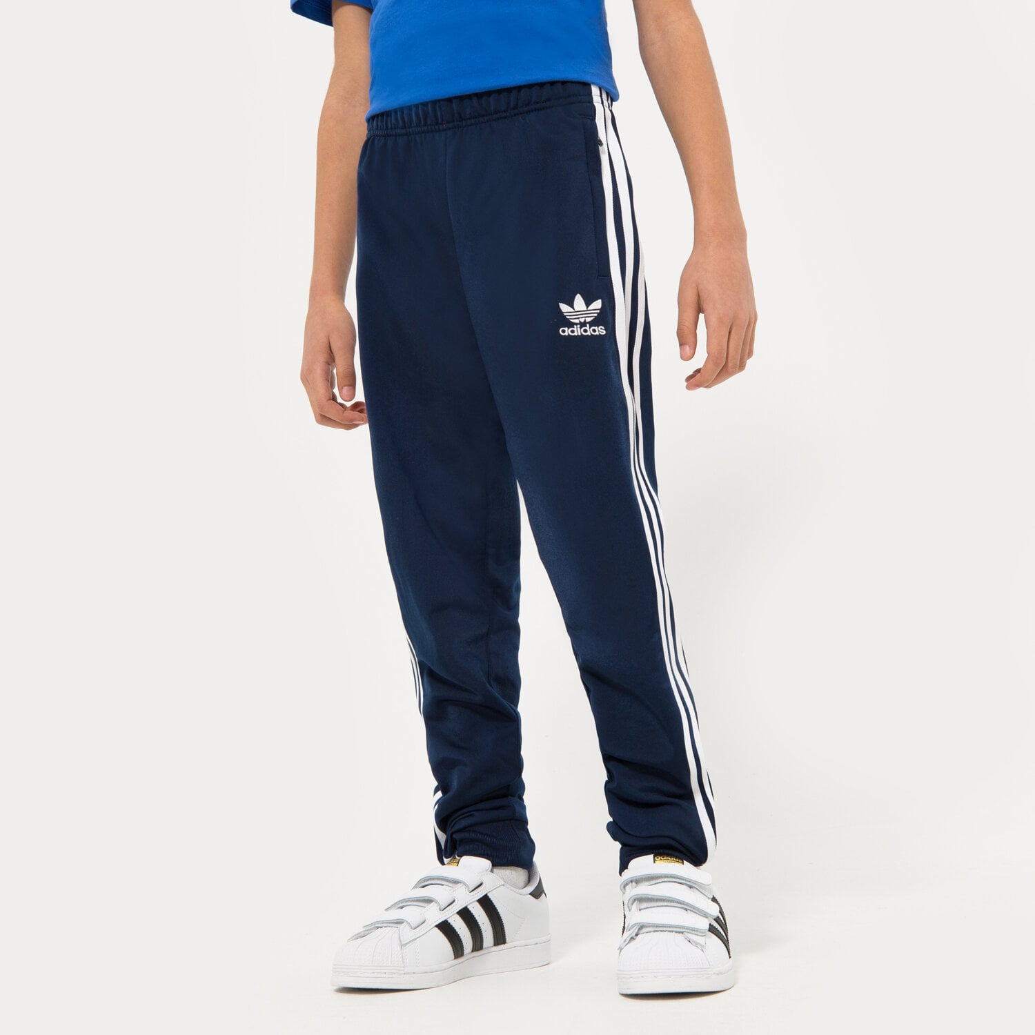 Kinder Hosen ADIDAS HOSE SST TRACK PANTS BOY HK0323 Dunkelblau