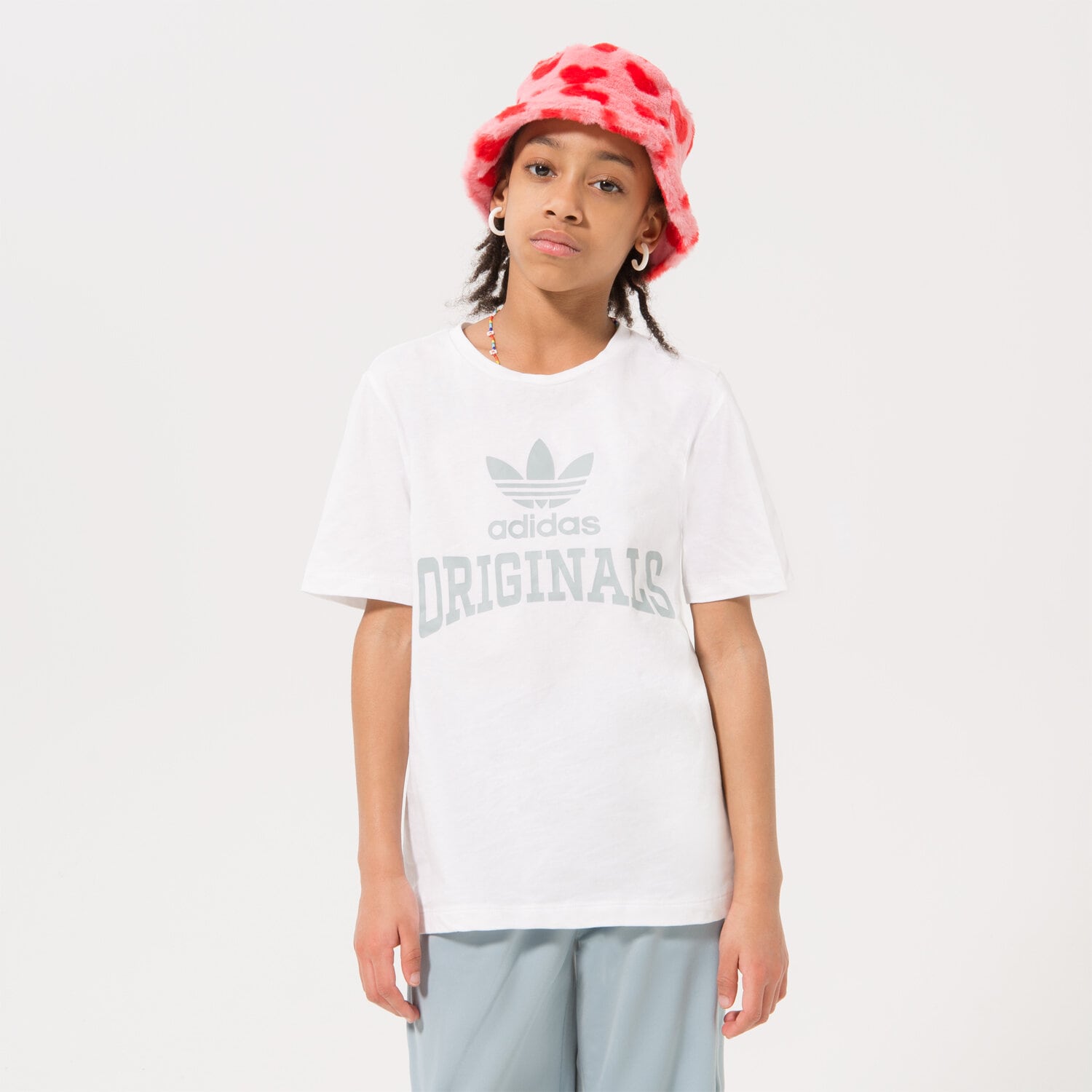 Kinder T-Shirt ADIDAS T-SHIRT GIRL HL6871 Weiß