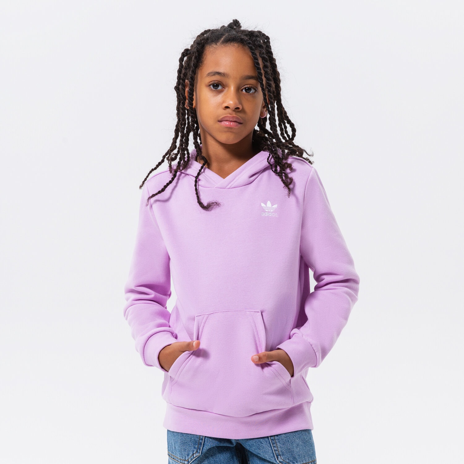 Kinder ADIDAS HOODIE HOODIE GIRL HK2838 Rosa