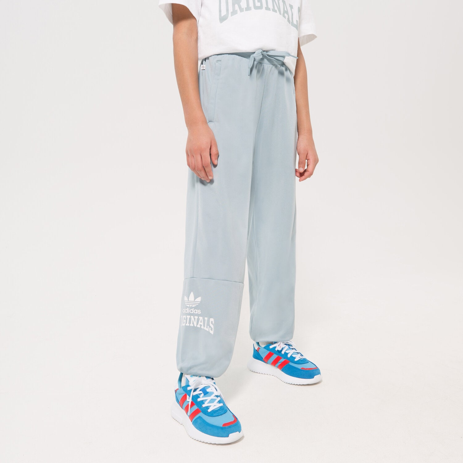 Kinder Hosen ADIDAS HOSE TRACK PANTS GIRL HL6883 Blau