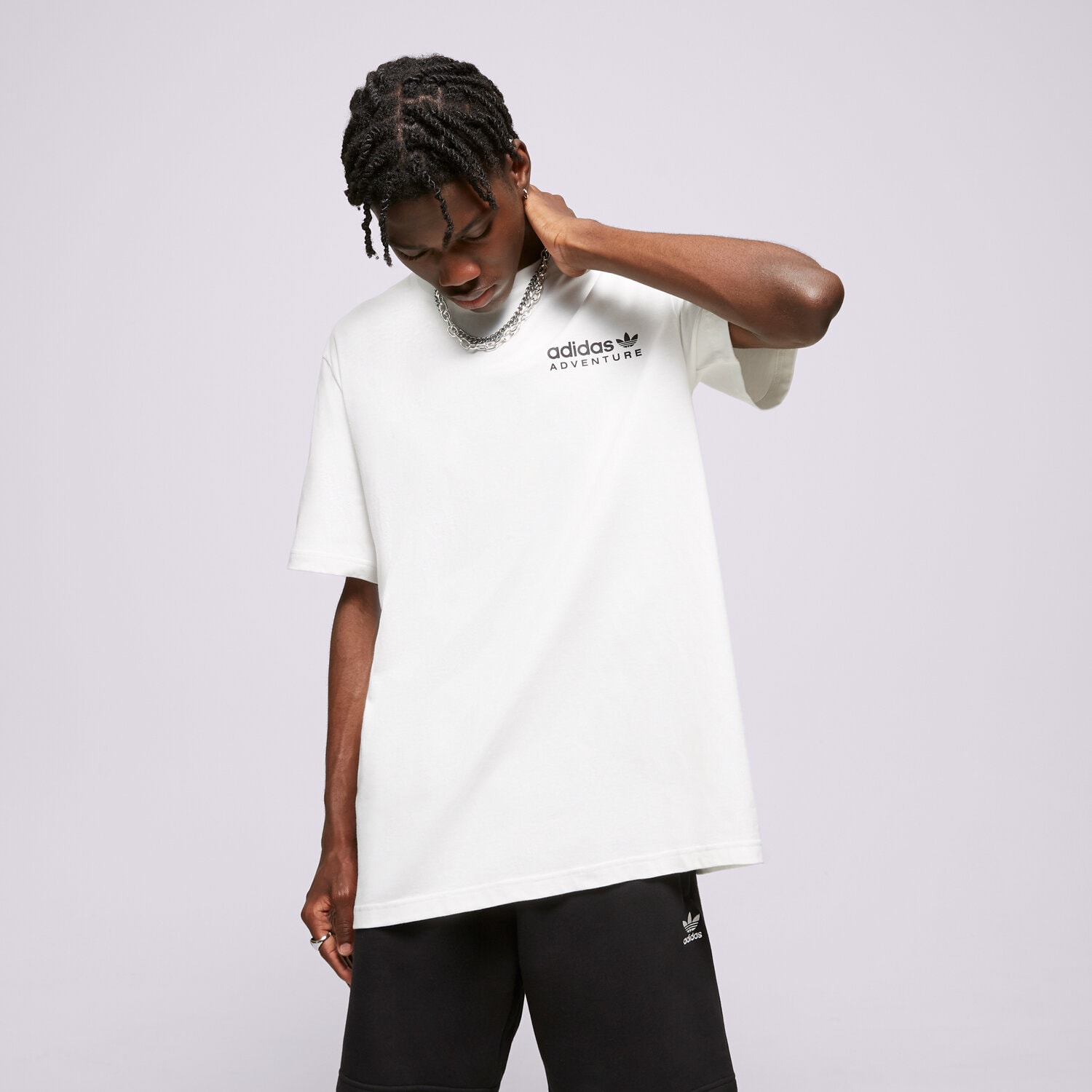 Herren T-Shirt ADIDAS T-SHIRT ADV NA TEE IC2332 Weiß