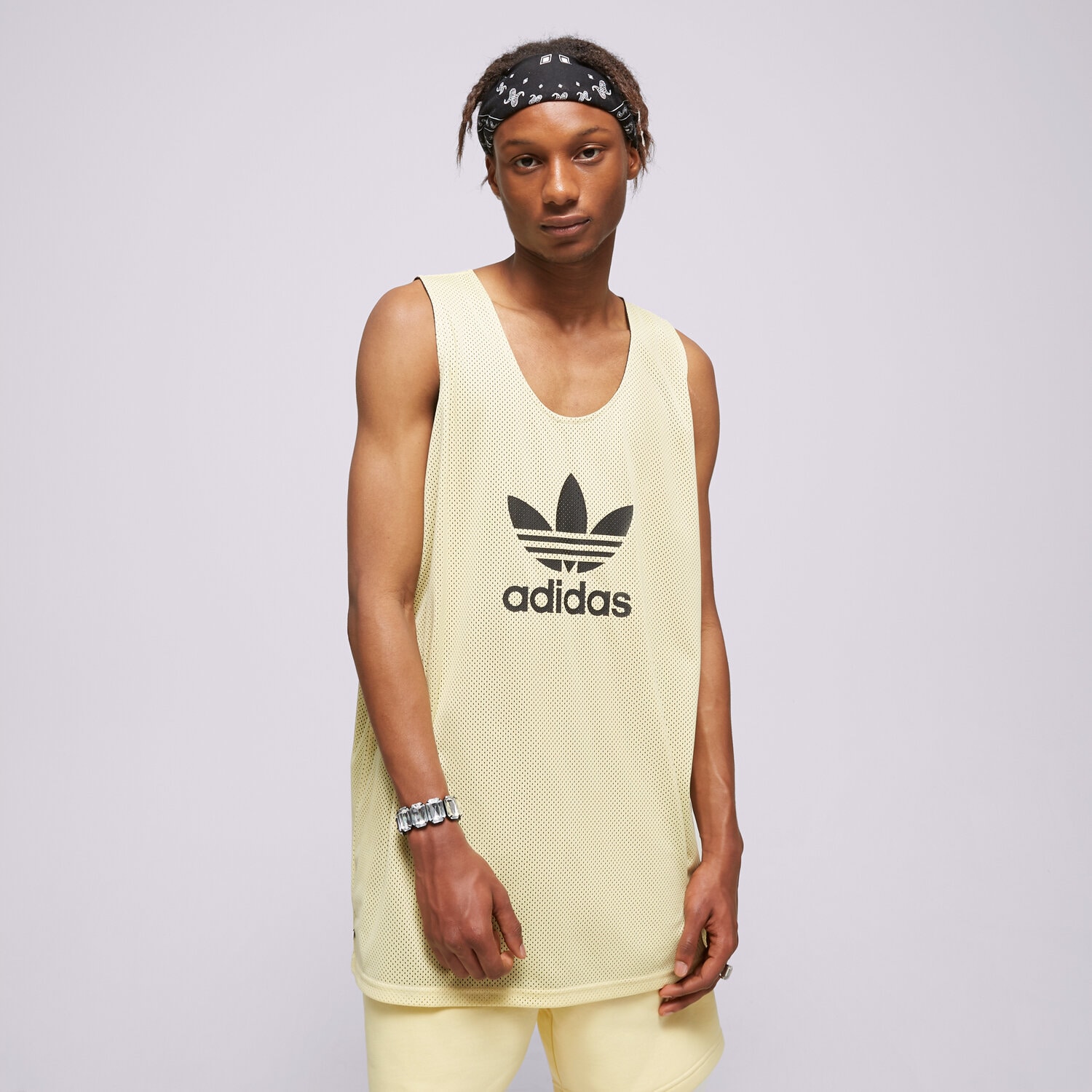 Herren Hosen ADIDAS TANK BBALL TREFO JSY IB9957 Gelb