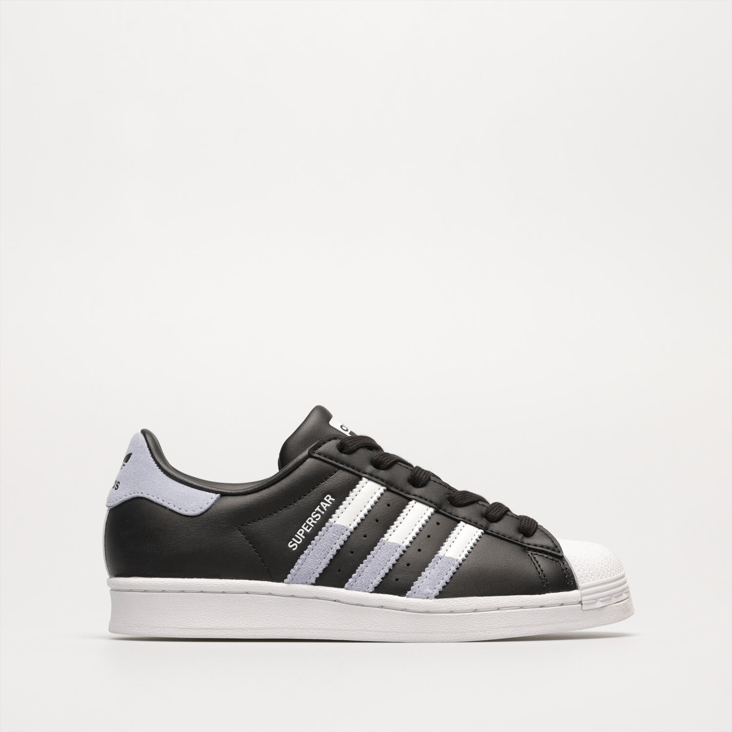 Kinder Sneaker ADIDAS SUPERSTAR J  HQ8729 Schwarz
