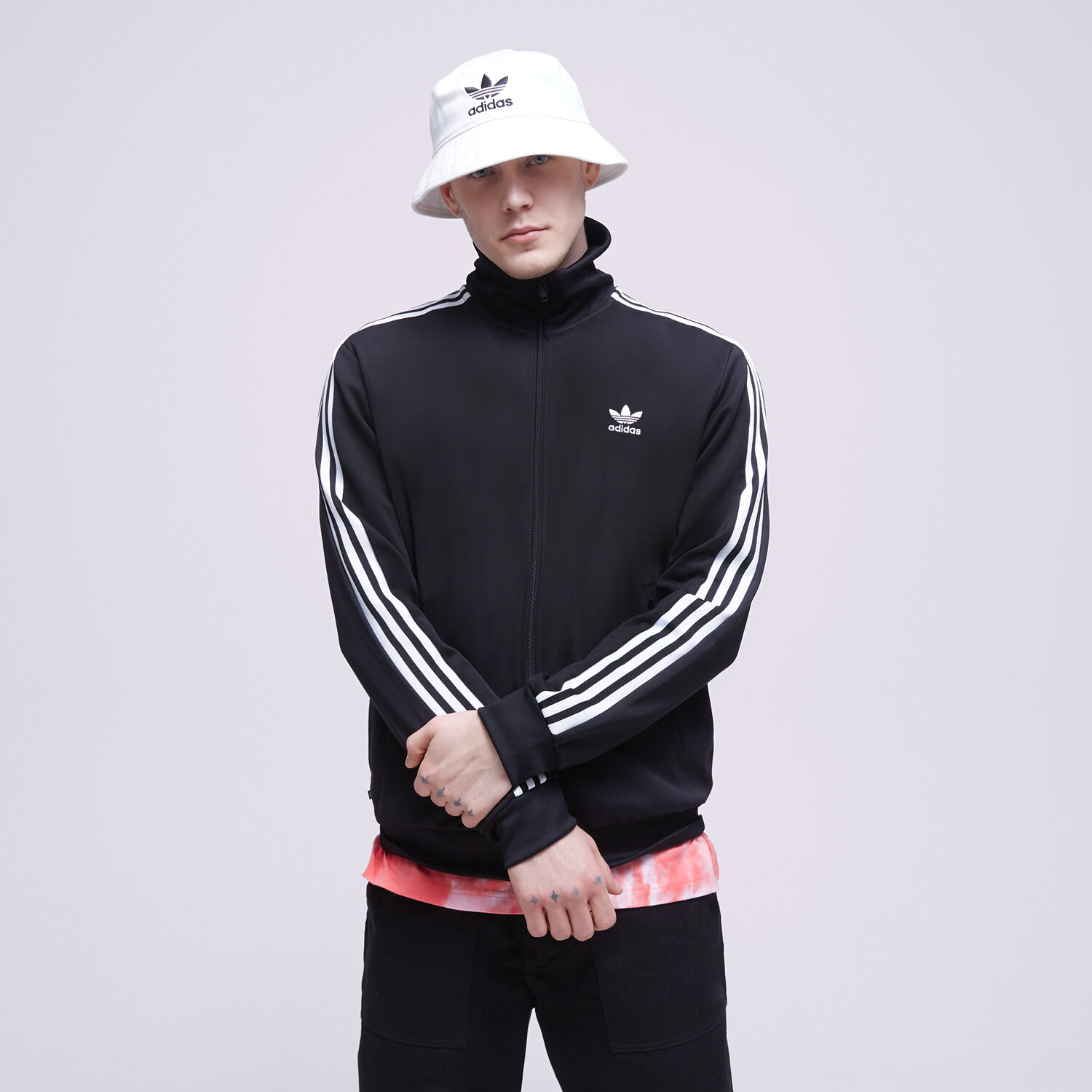 Herren ADIDAS SWEATSHIRT BECKENBAUER TT IA4778 Schwarz