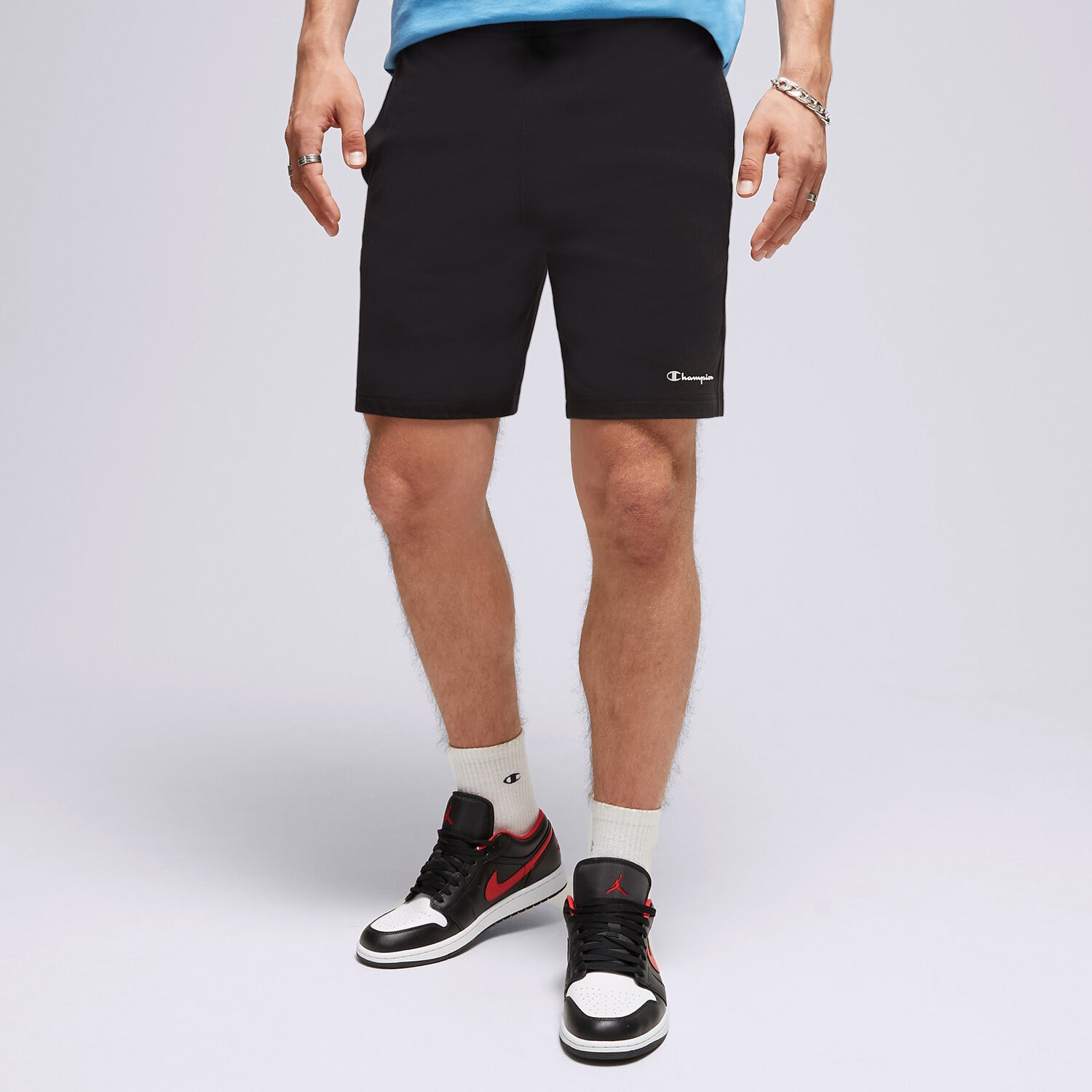 Herren Shorts CHAMPION SHORTS BERMUDA 217436KK001 Schwarz