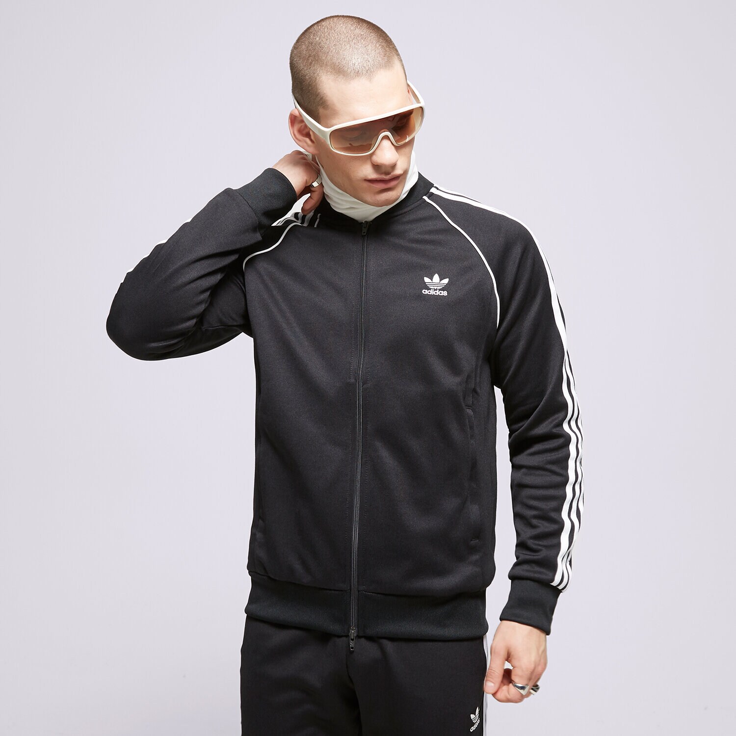 Herren ADIDAS SWEATSHIRT SSTT BLK SWEATSHIRT IA4785 Schwarz