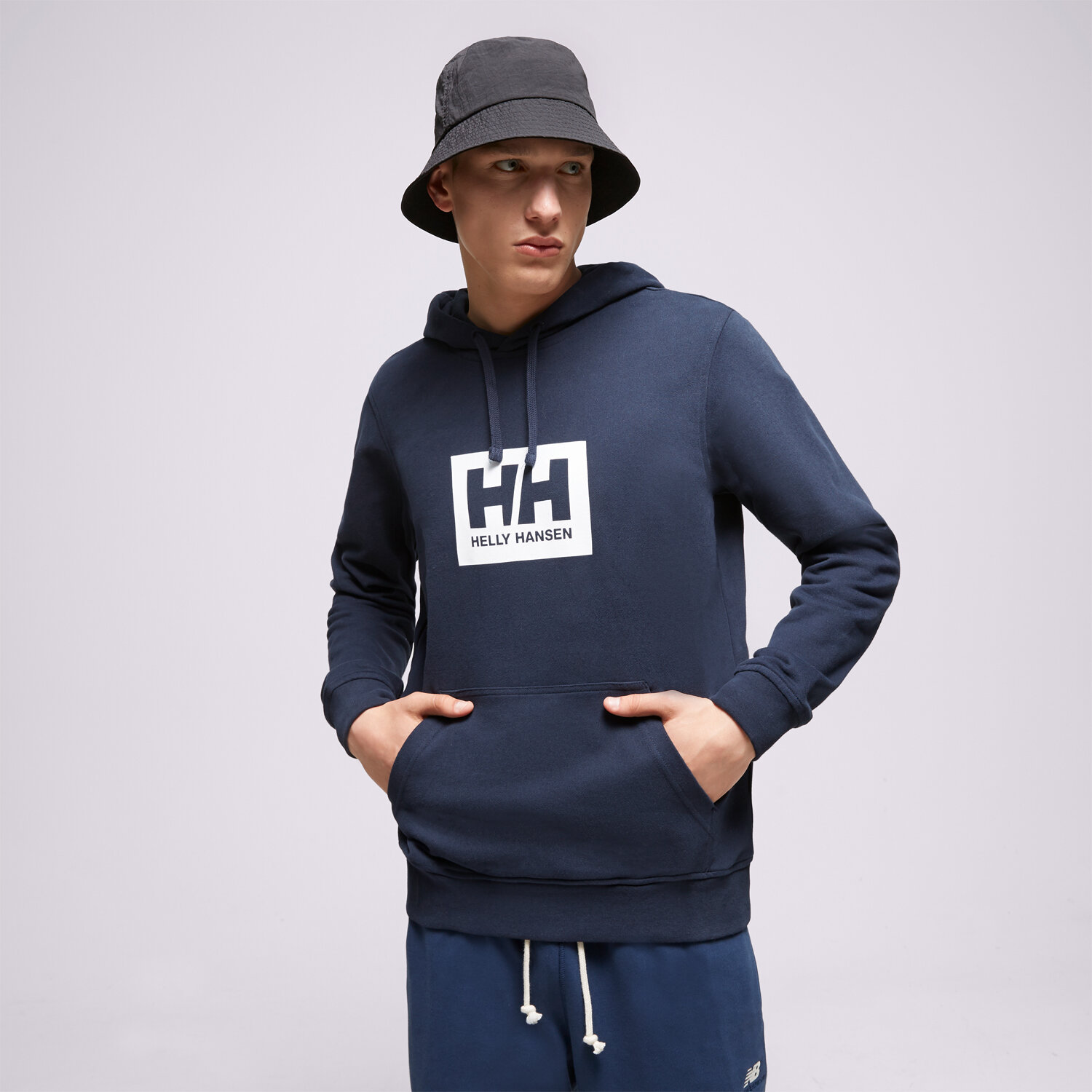 Herren HELLY HANSEN HOODIE HH BOX HOODIE 53289598 Schwarz