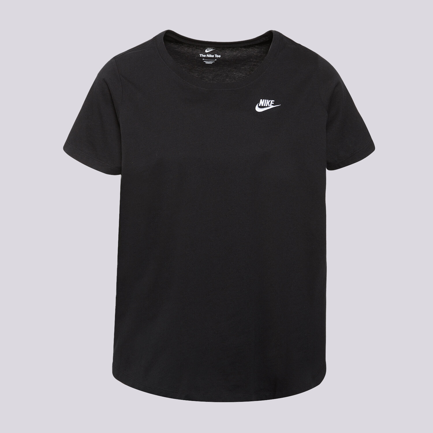 Damen T-Shirt NIKE T-SHIRT W NSW TEE CLUB SIZE PLUS FD0646-010 Schwarz