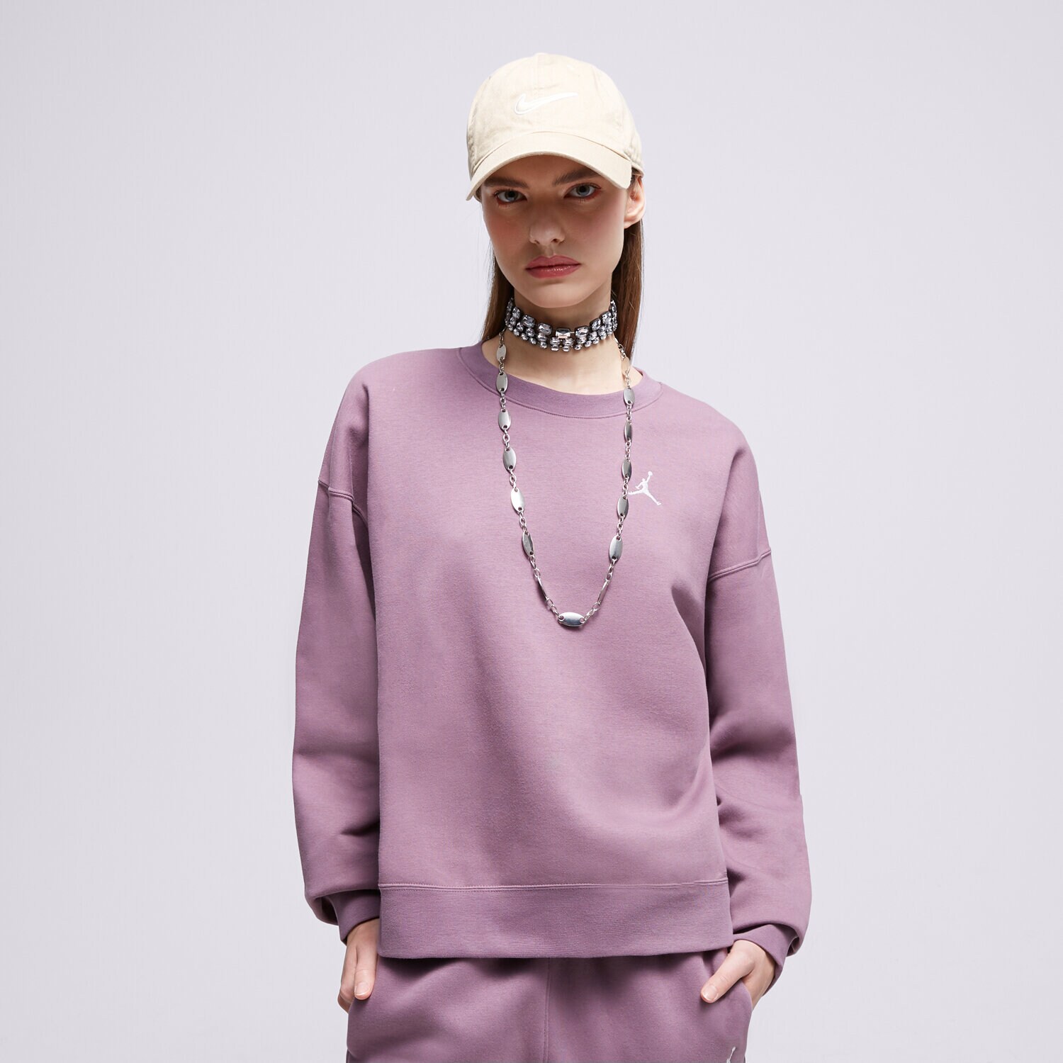 Damen JORDAN SWEATSHIRT W J BRKLN FLC 2  FN4491-508 Violet