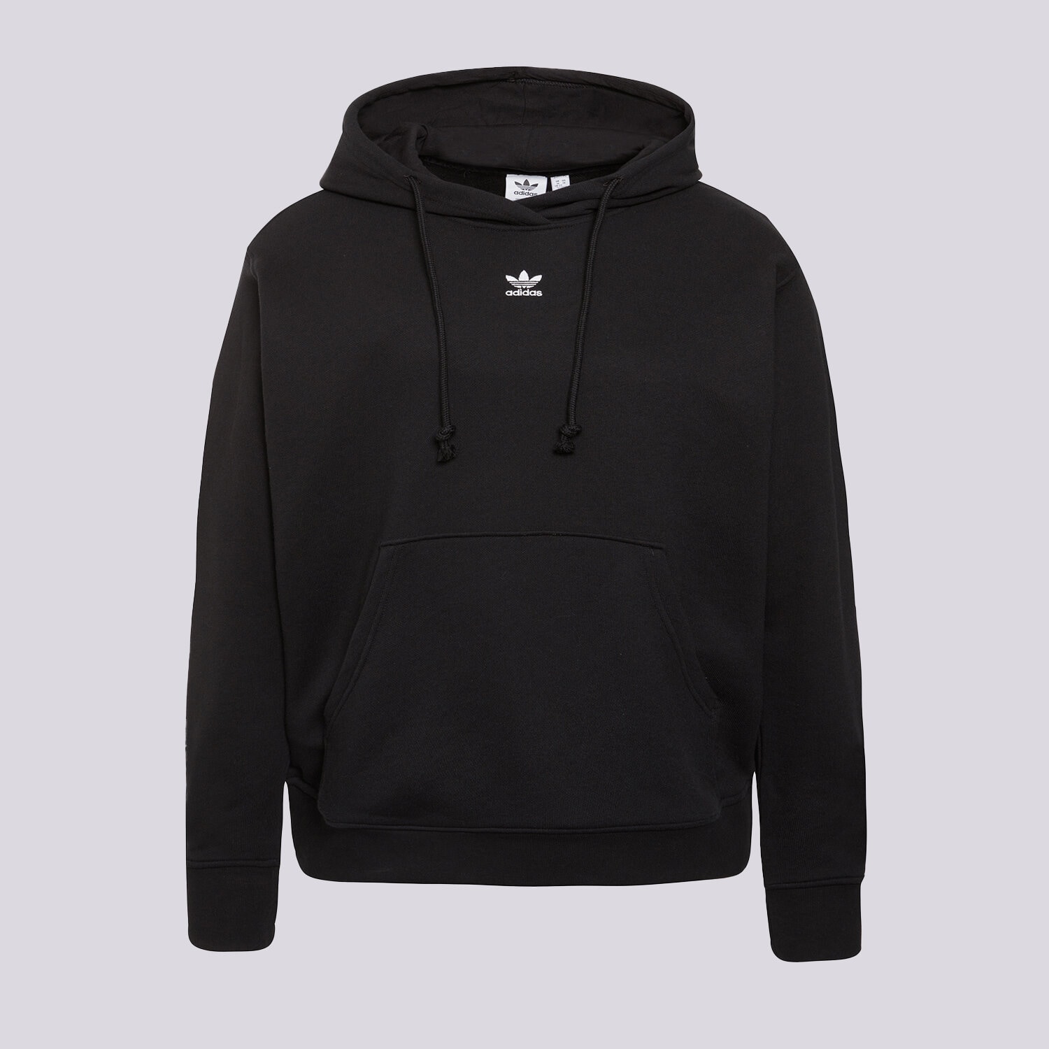 Damen ADIDAS HOODIE HOODIE SIZE PLUS IA6424 Schwarz