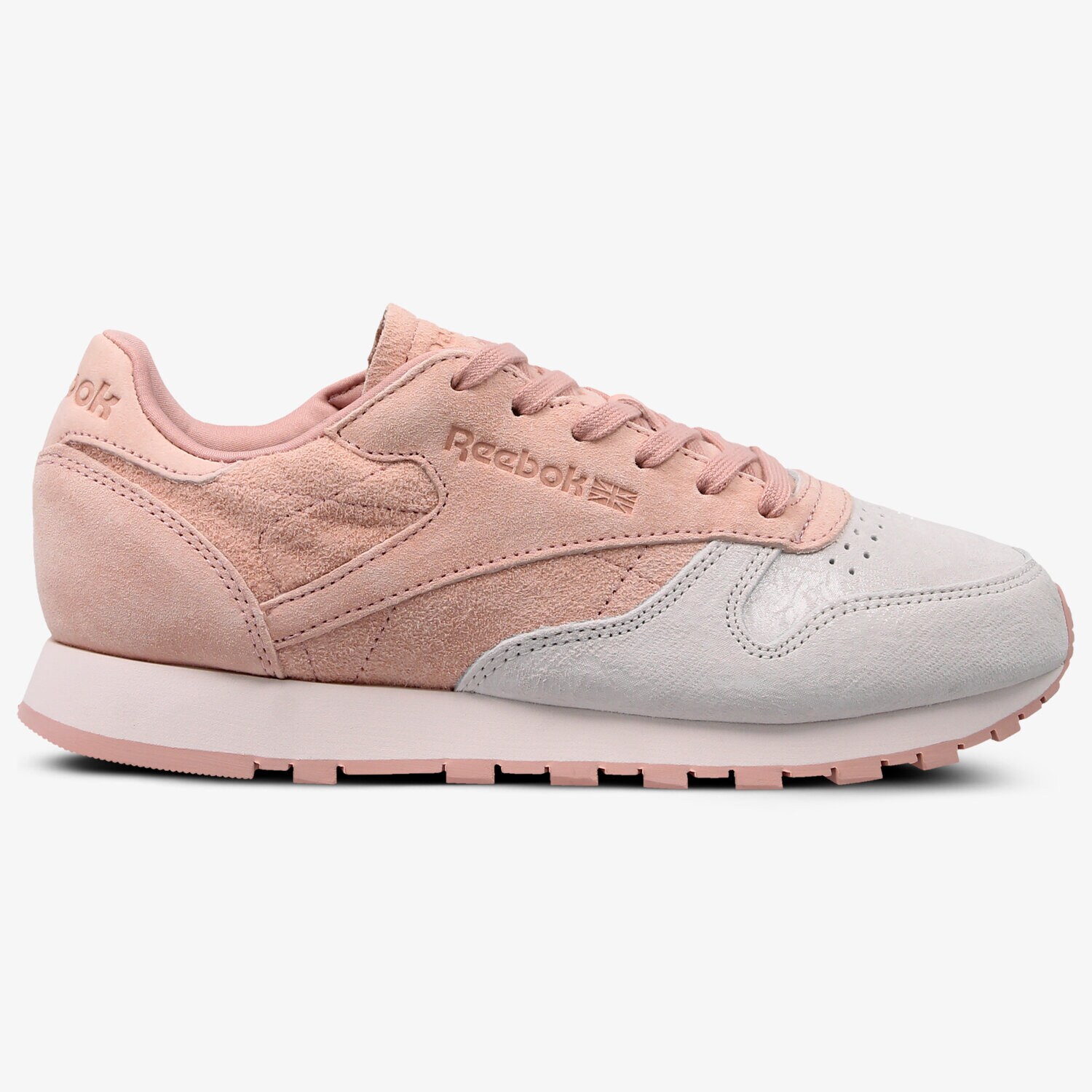 Damen Sneaker REEBOK CLASSIC LEATHER NUBUCK  BS9863 Rosa