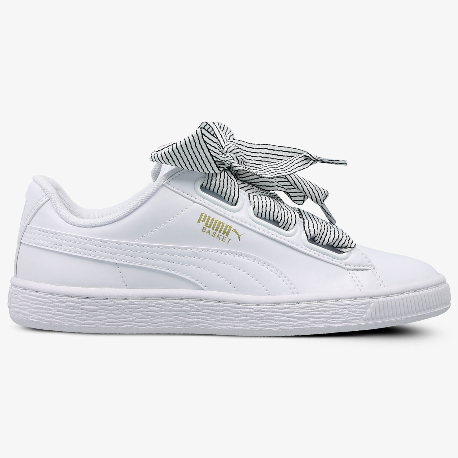 Damen Sneaker PUMA BASKET HEART WN'S 36519803 Weiß