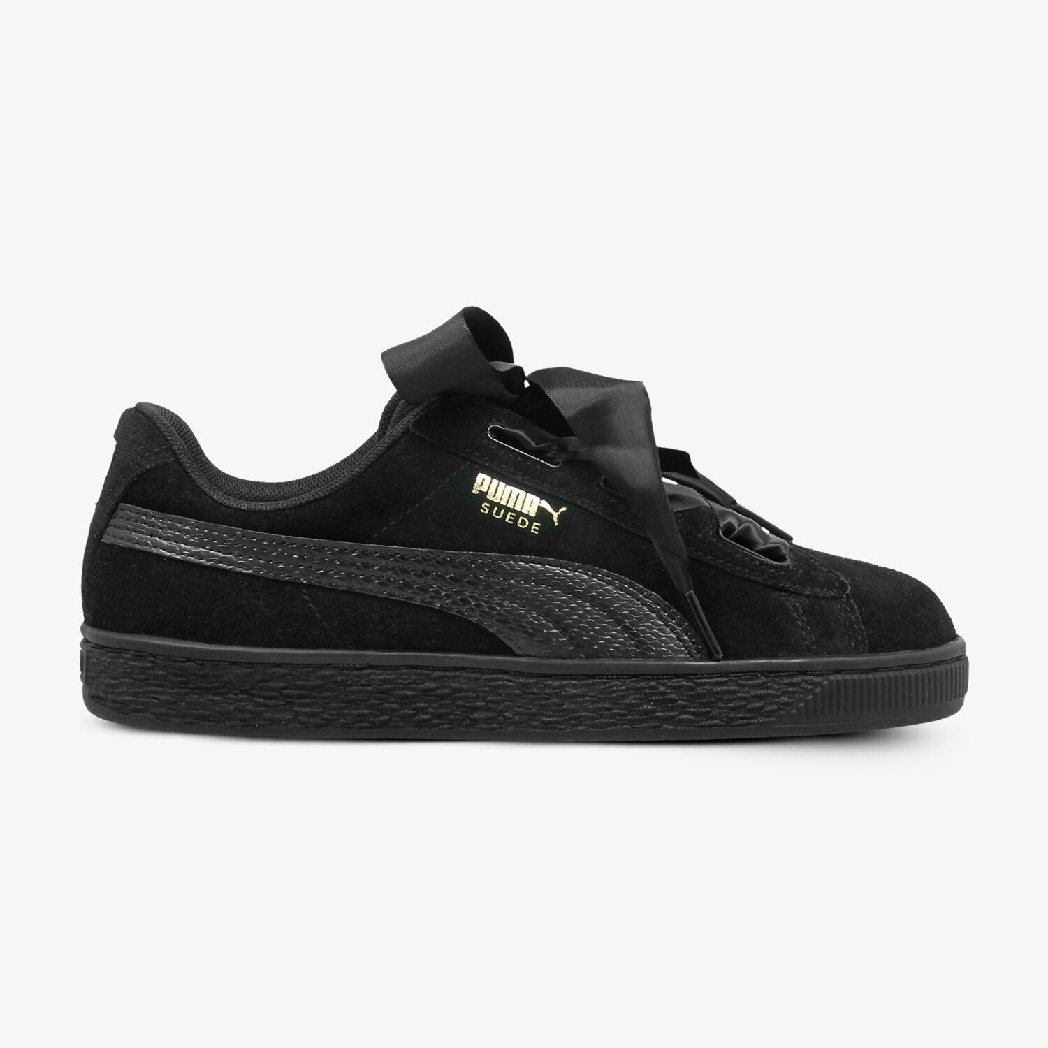 Kinder Sneaker PUMA SUEDE HEART SNK JR 36491806 Schwarz