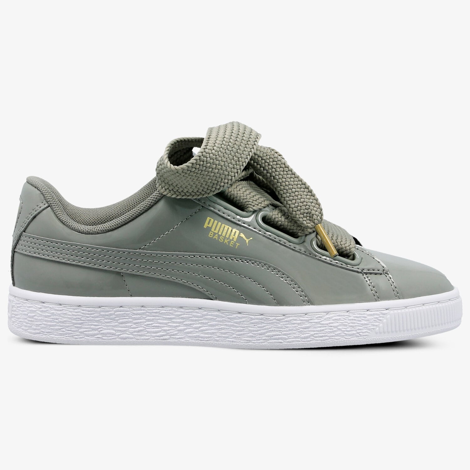 Damen Sneaker PUMA BASKET HEART PATENT WN'S 36307312 Grau