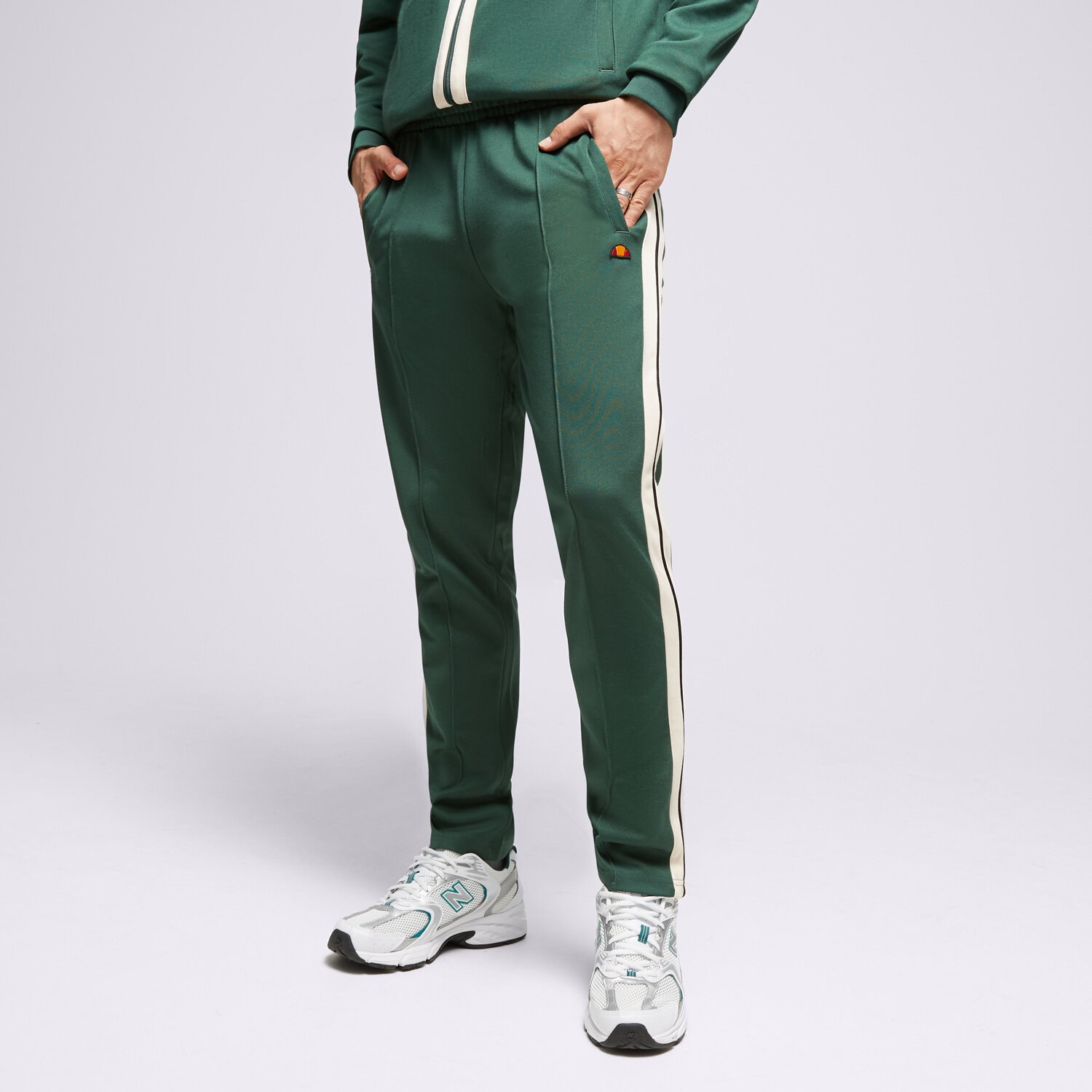 Herren Hosen ELLESSE HOSE LUXOR TRACK PANT DGREEN SHT19004502 Grün