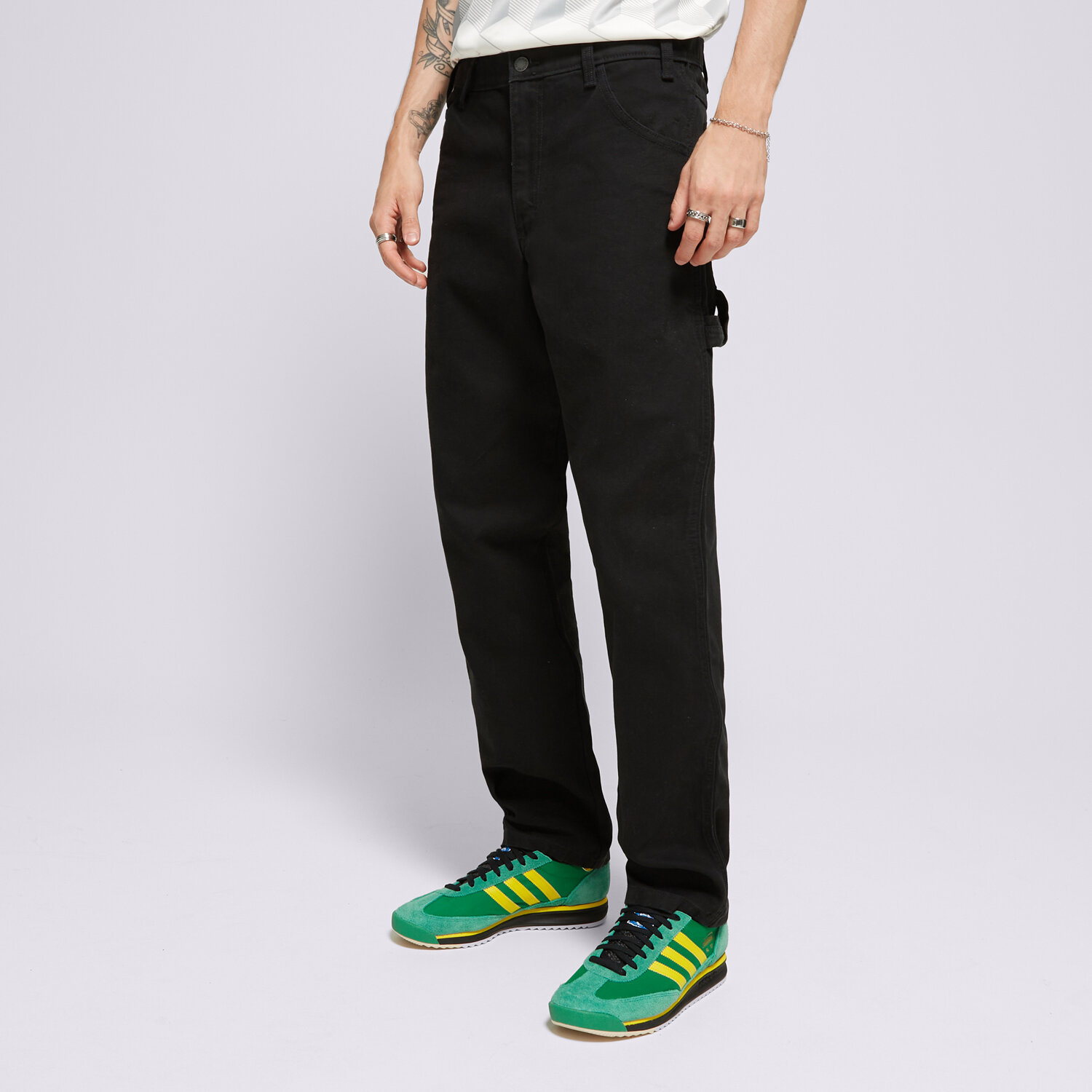 Herren Hosen DICKIES HOSE DUCK CARPENTER PANT DK0A4XIFC401 Schwarz