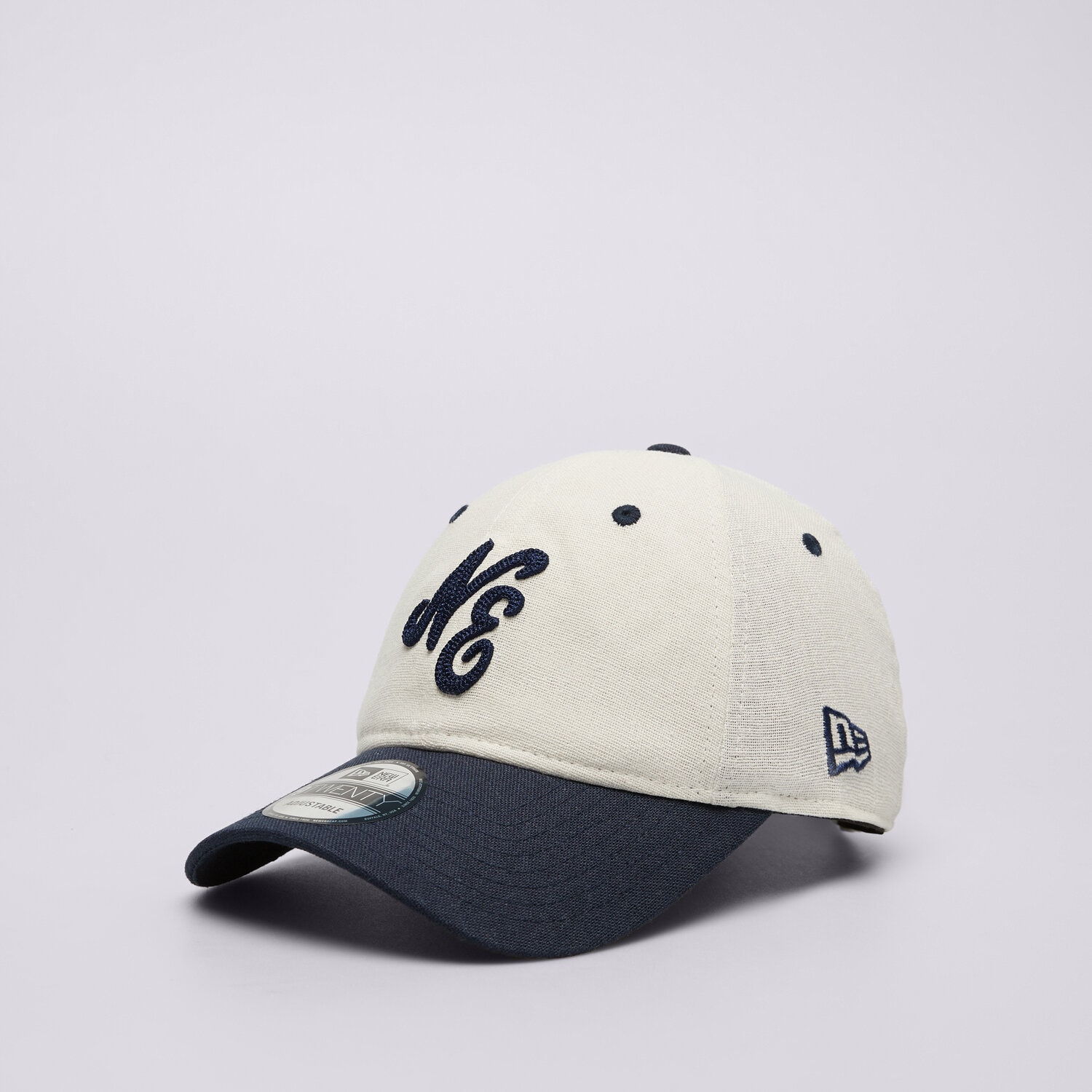 Herren Cap NEW ERA MÜTZE LINEN SCRIPT 920 NE NONE 60503546 Weiß