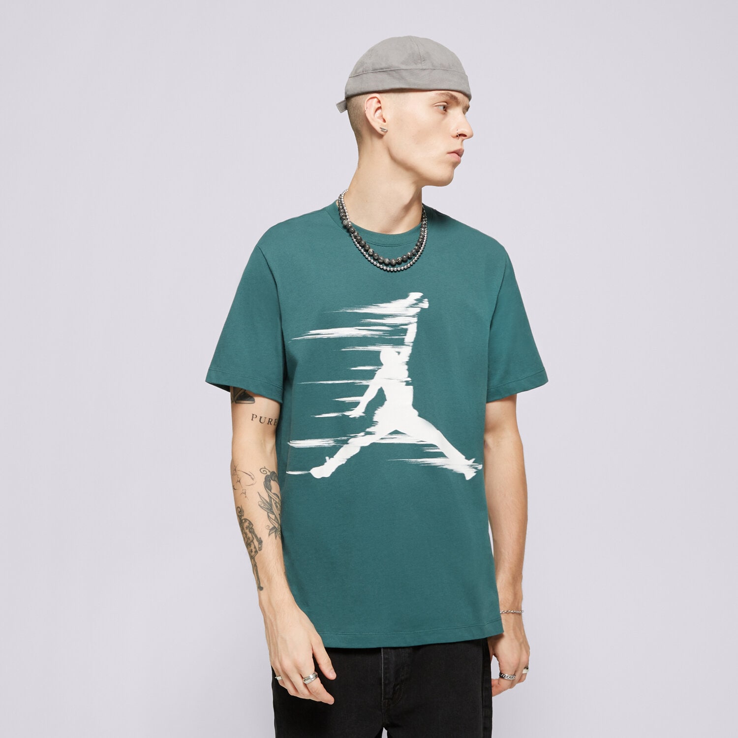 Herren T-Shirt T SHIRT M JORDAN MVP JM SS CREW FZ1919-366 Grün
