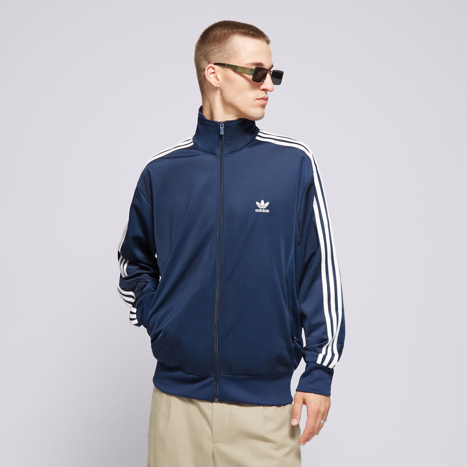 Herren ADIDAS SWEATSHIRT FBIRD TT IR9893 Dunkelblau
