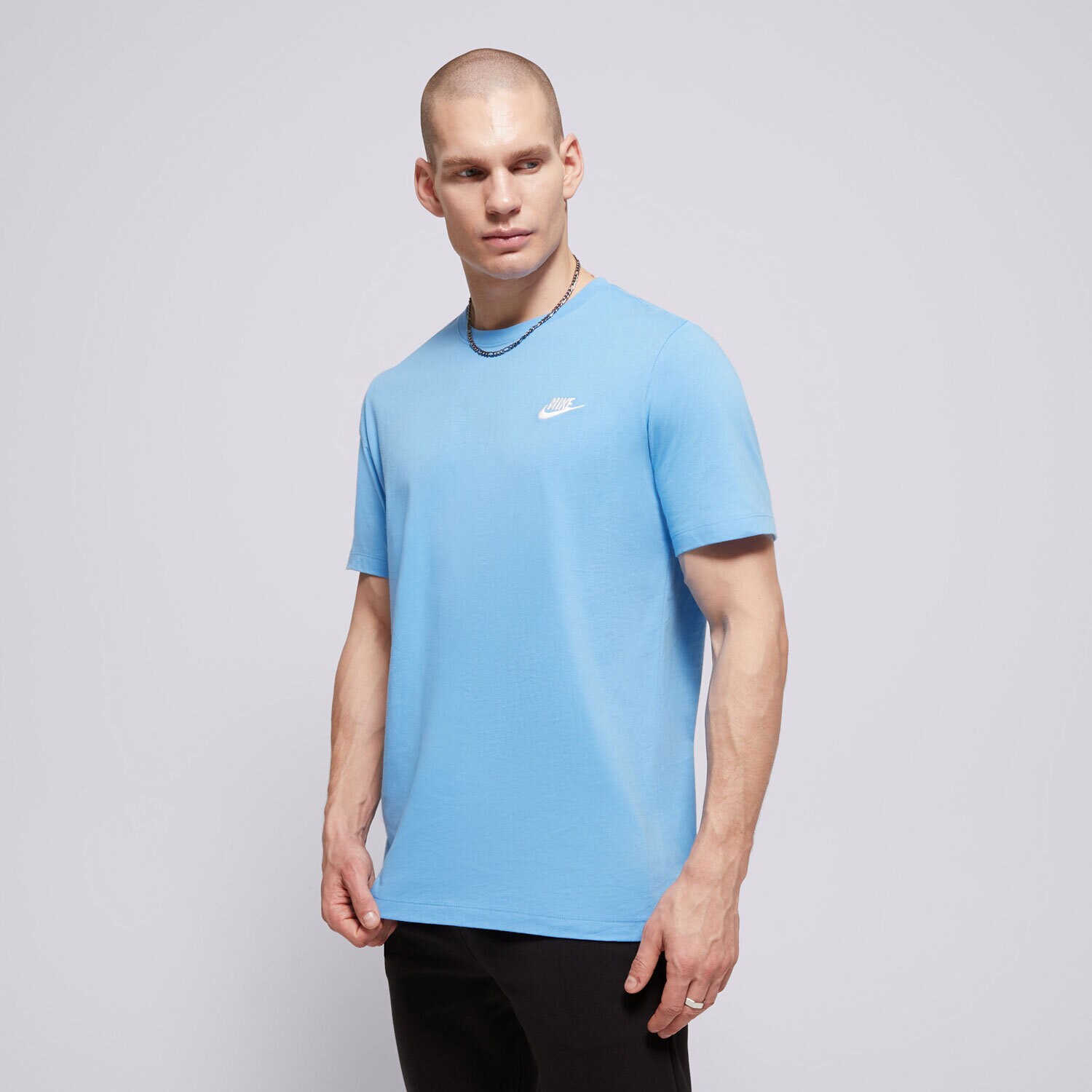 Herren T-Shirt NIKE T-SHIRT SPORTSWEAR CLUB AR4997-412 Blau
