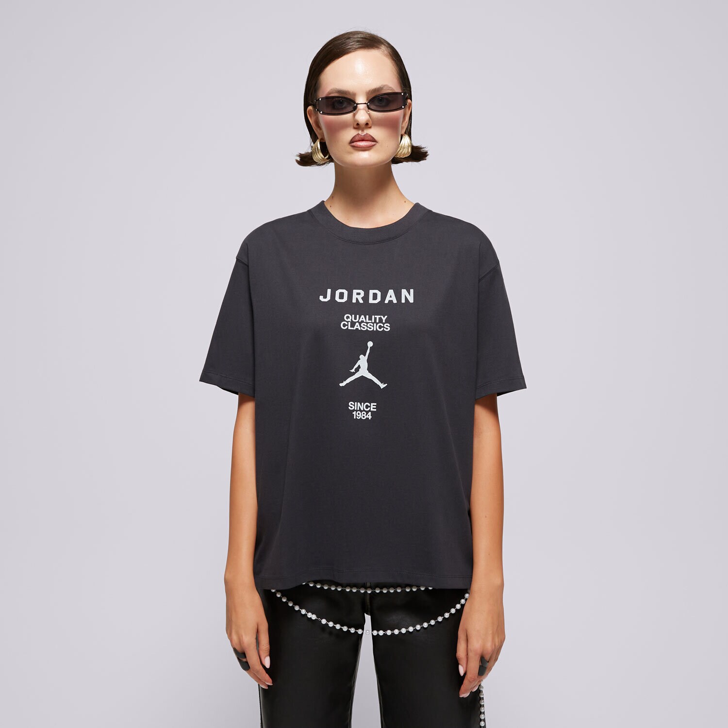 Damen T-Shirt T SHIRT W JORDAN SS GF GFX TEE JQC OFF NOIR/(SAIL) FZ0617-045 Schwarz