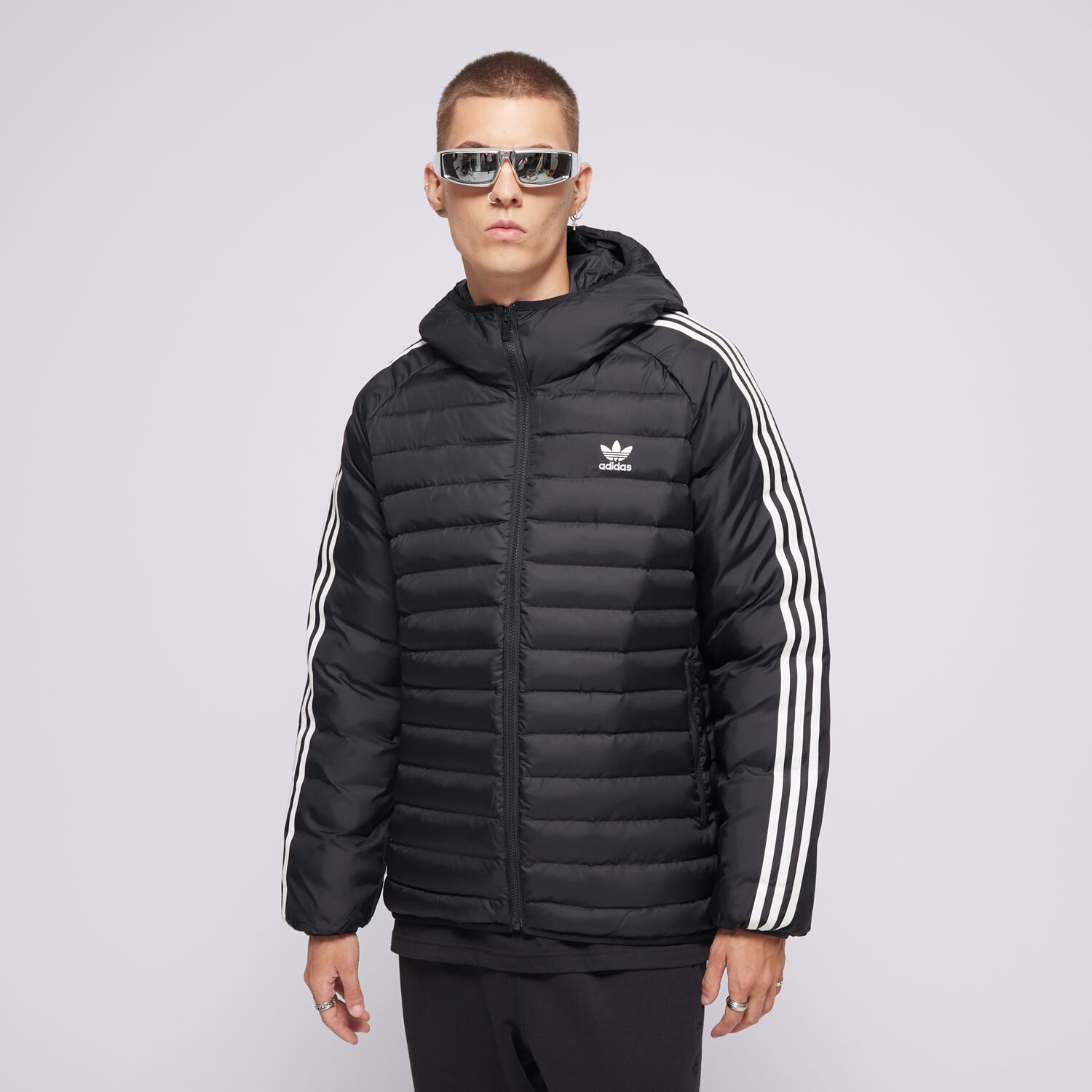 Herren Winterjacke ADIDAS JACKE JACKET ORIGINALS BLK IZ1842 Schwarz