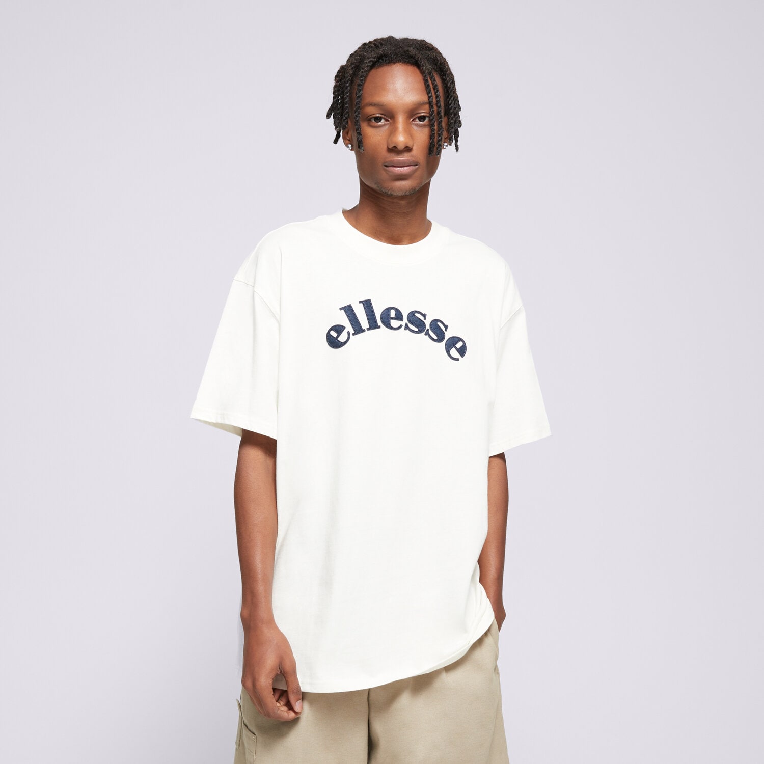 Herren T-Shirt ELLESSE T-SHIRT VINNIO TEE OFF WHT SHX21072904 Beige