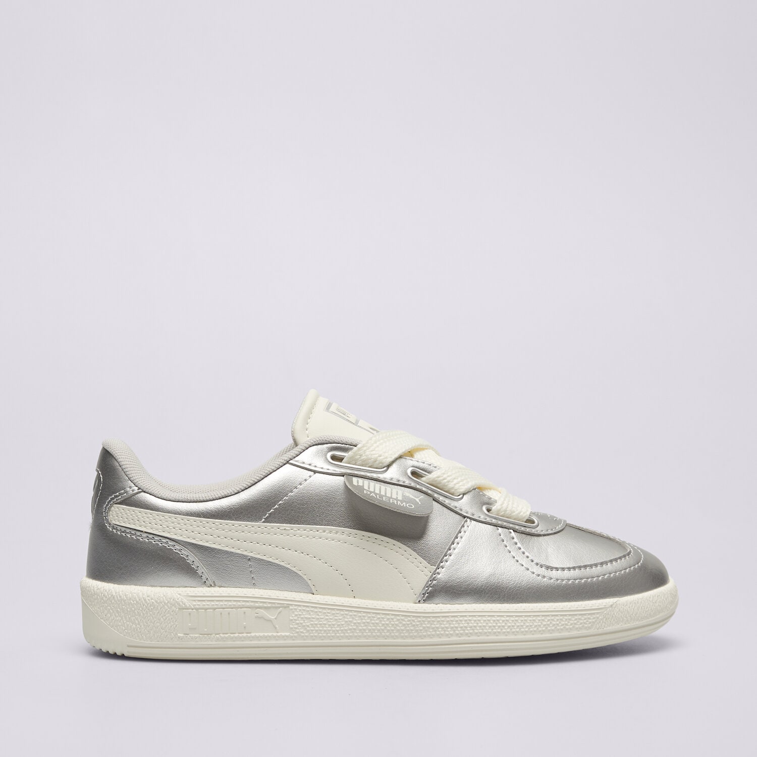 Damen Sneaker PUMA PALERMO WIDE LACE 40233101 Silber