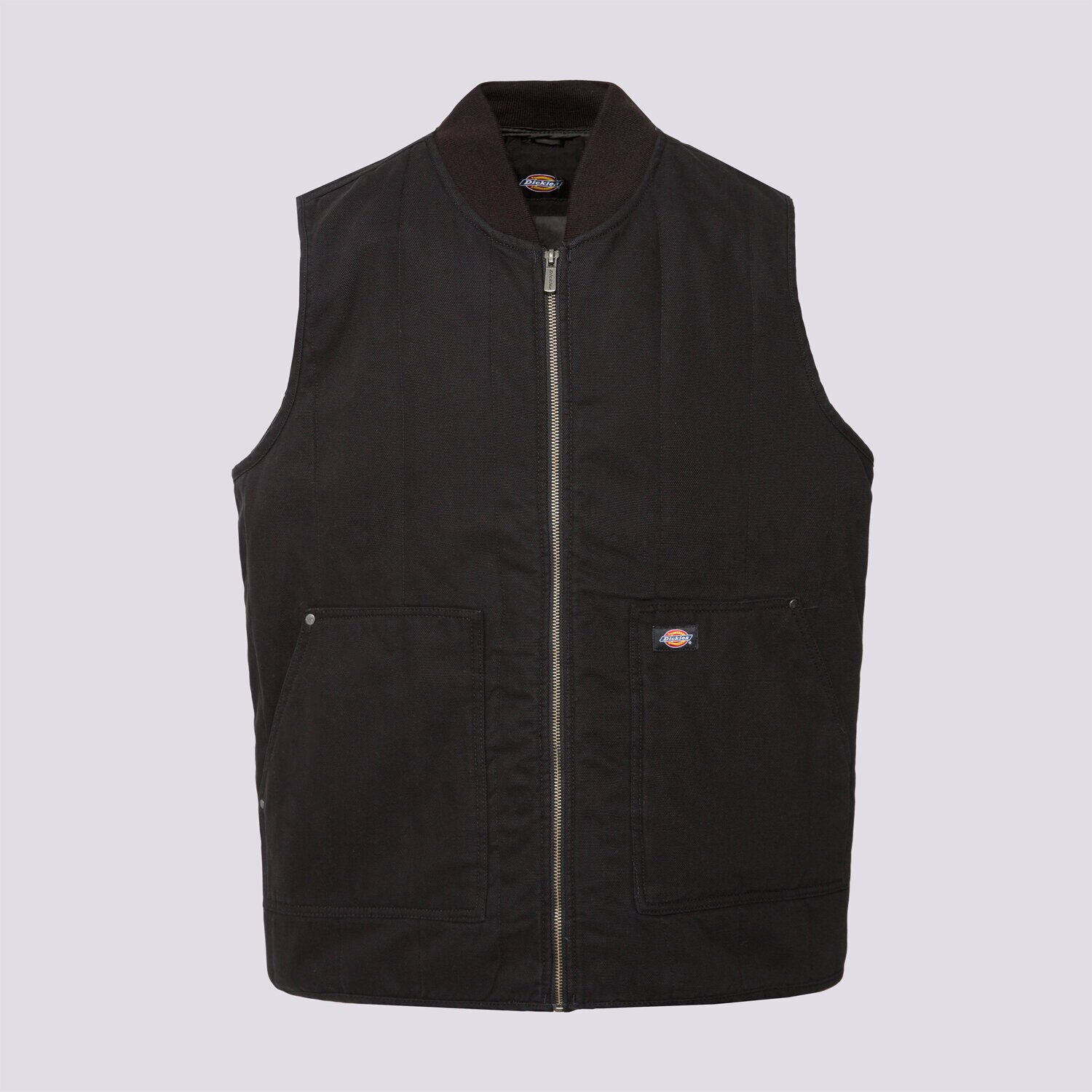 Herren Weste DICKIES WESTE QUILTED CANVAS VEST DK0A87O4BLK1 Schwarz