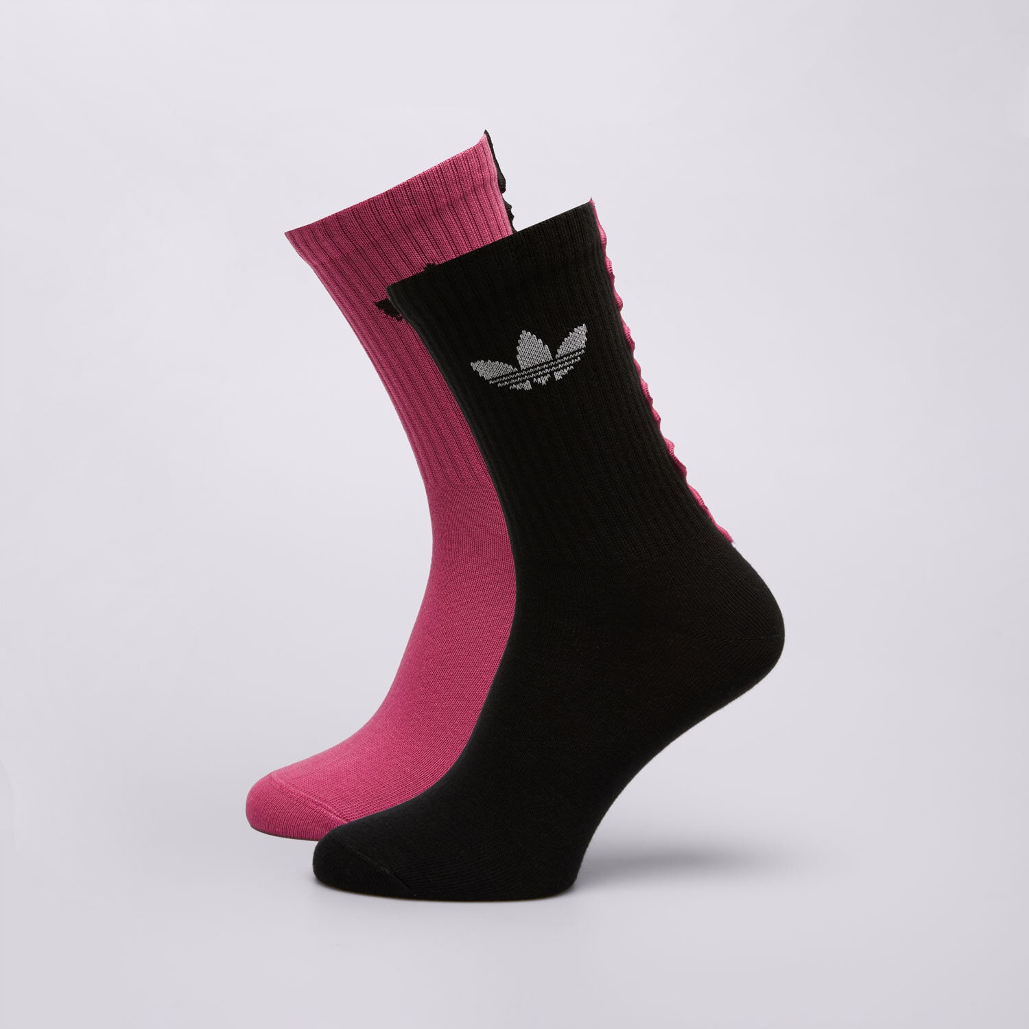 Damen Socken ADIDAS SOCKEN RUFFLE CREW 2P JX5210 Multicolor