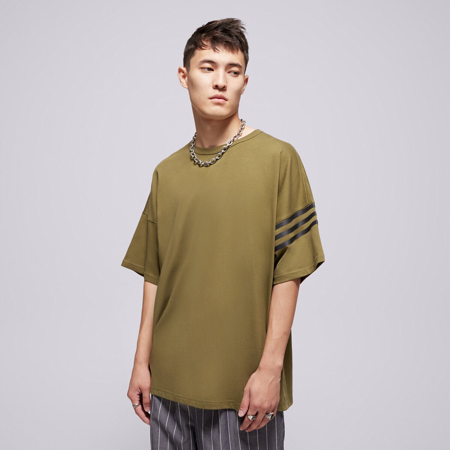 Herren T-Shirt ADIDAS T-SHIRT NEU C TEE HZ3697 Khaki