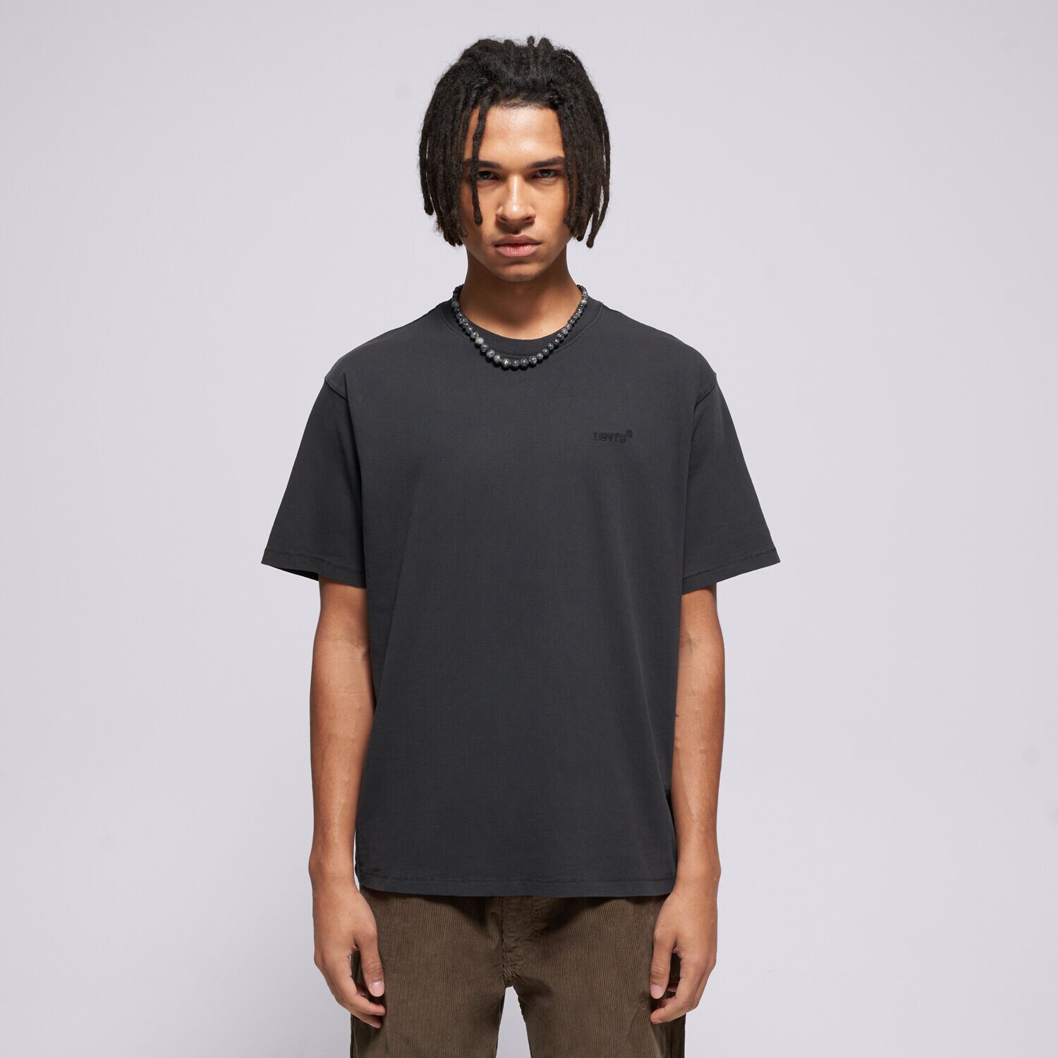 Herren T-Shirt LEVI'S T-SHIRT RED TAB VINTAGE TEE BLACKS A0637-0001 Schwarz