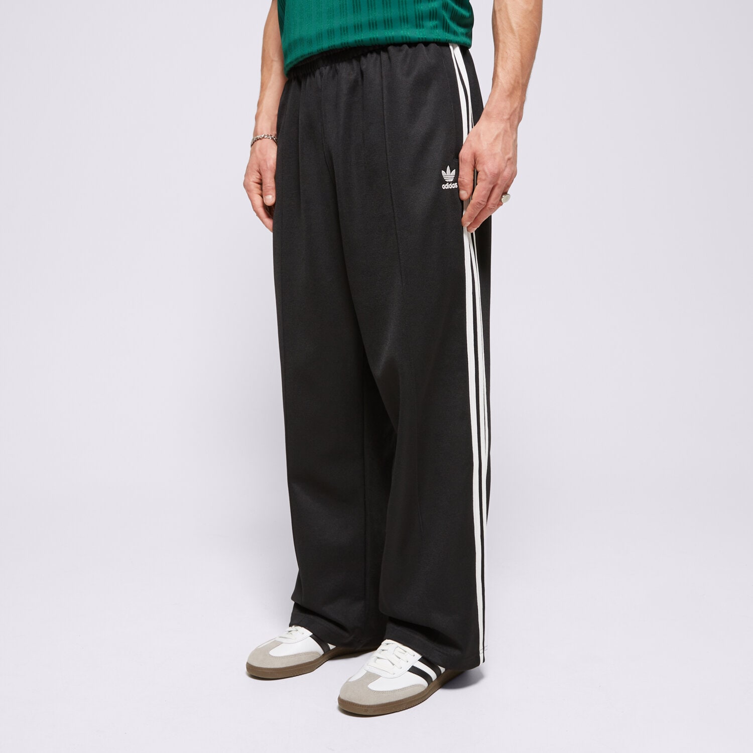 Herren Hosen ADIDAS HOSE BAGGY TP IZ4801 Schwarz