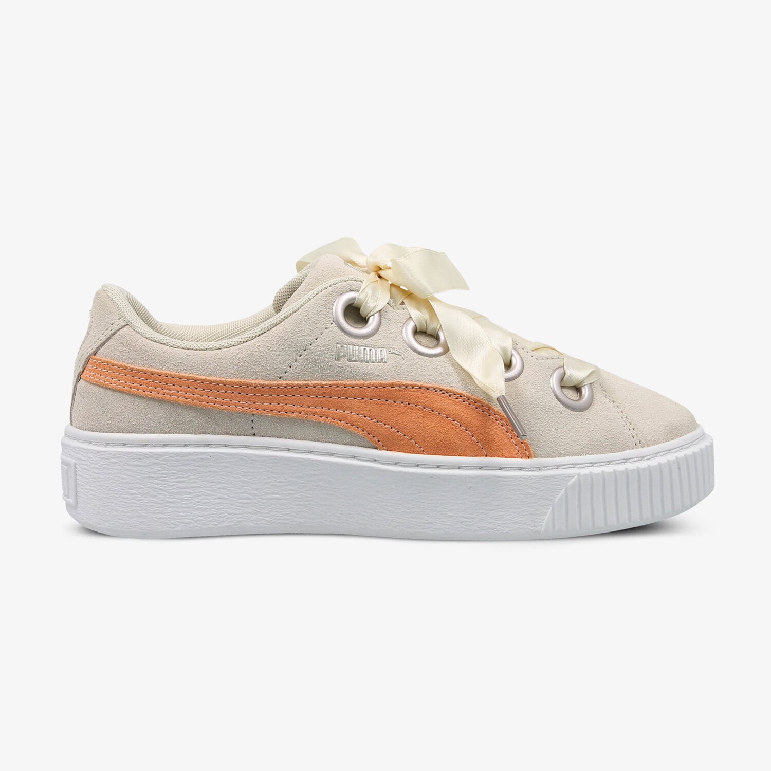 Kinder Sneaker PUMA PLATFORM KISS JR 36745906 Beige