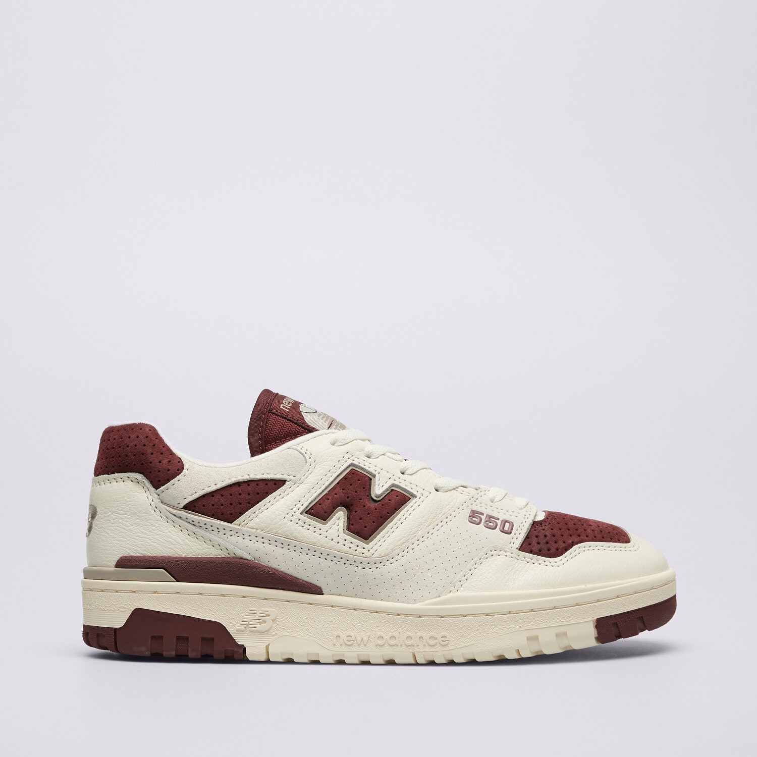 Herren Sneaker NEW BALANCE 550  BB550LEZ Dunkelrot