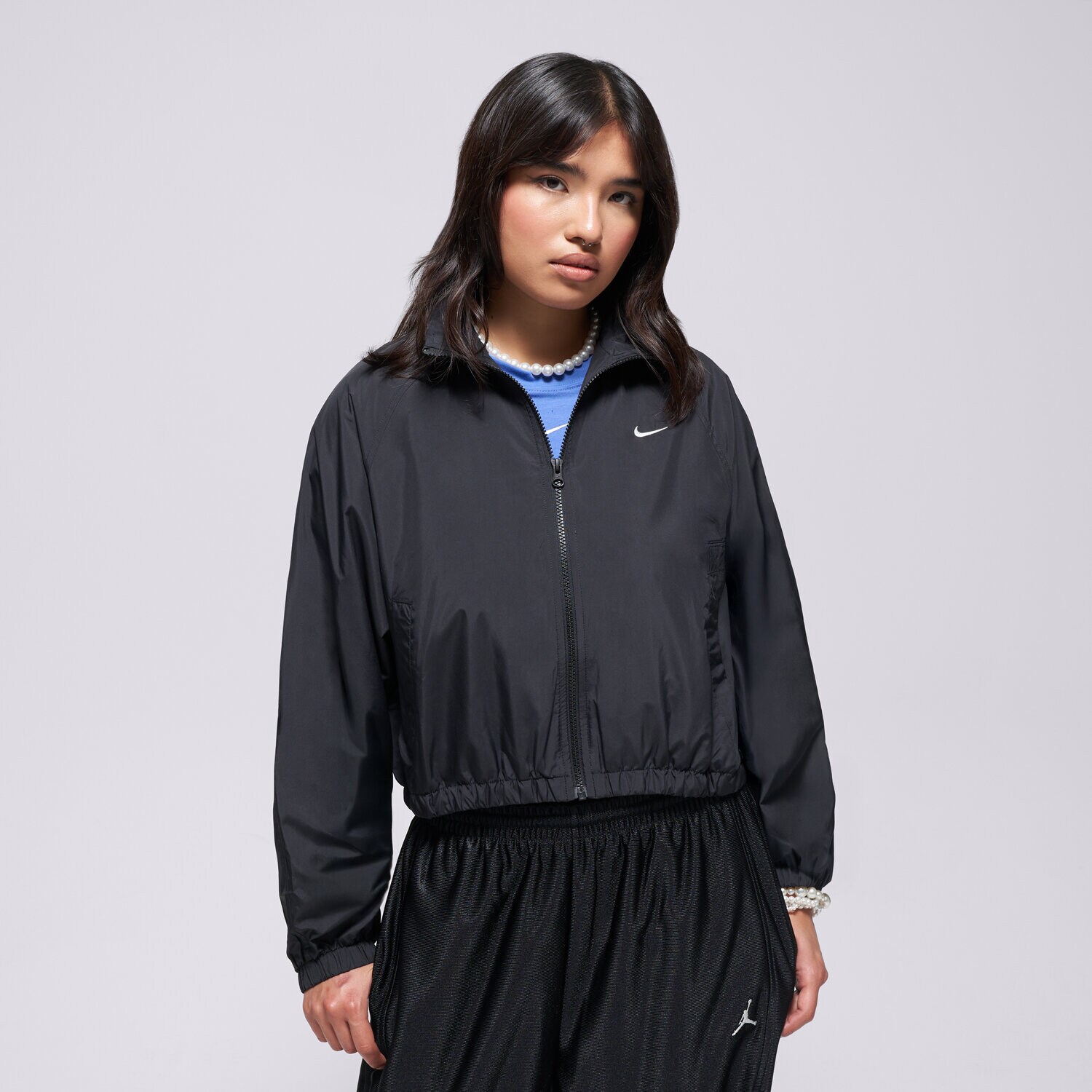 Damen Übergangsjacke NIKE JACKE CLSSC UV TRACK JKT W NSW IO1473-010 Schwarz