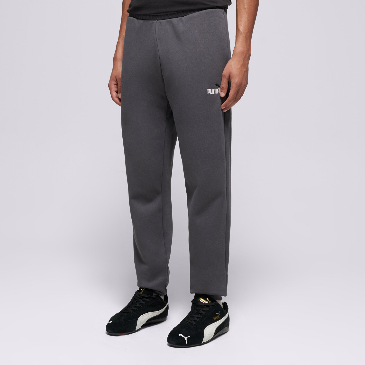 Herren Hosen PUMA HOSE ESS 2 COLOR NO. 1 LOGO SWEATPANTS FL CL 684713 44 Grau