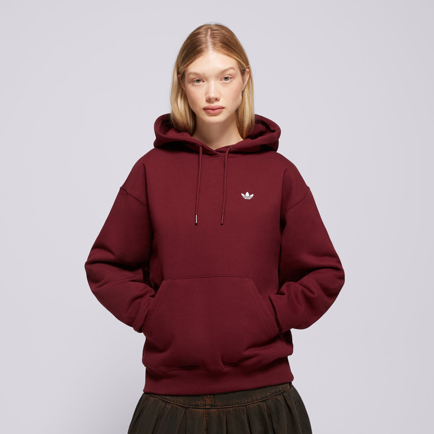 Damen ADIDAS SWEATSHIRT MIT REIßVERSCHLUSS Z KAPTUREM ESS FL HD OS KT2274 Violet