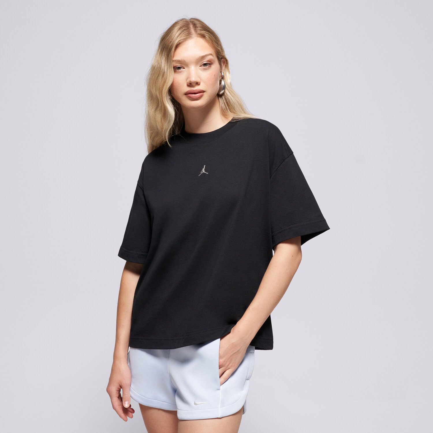 Damen T-Shirt JORDAN T-SHIRT W J ESS SS GF TEE IM7154-010 Schwarz