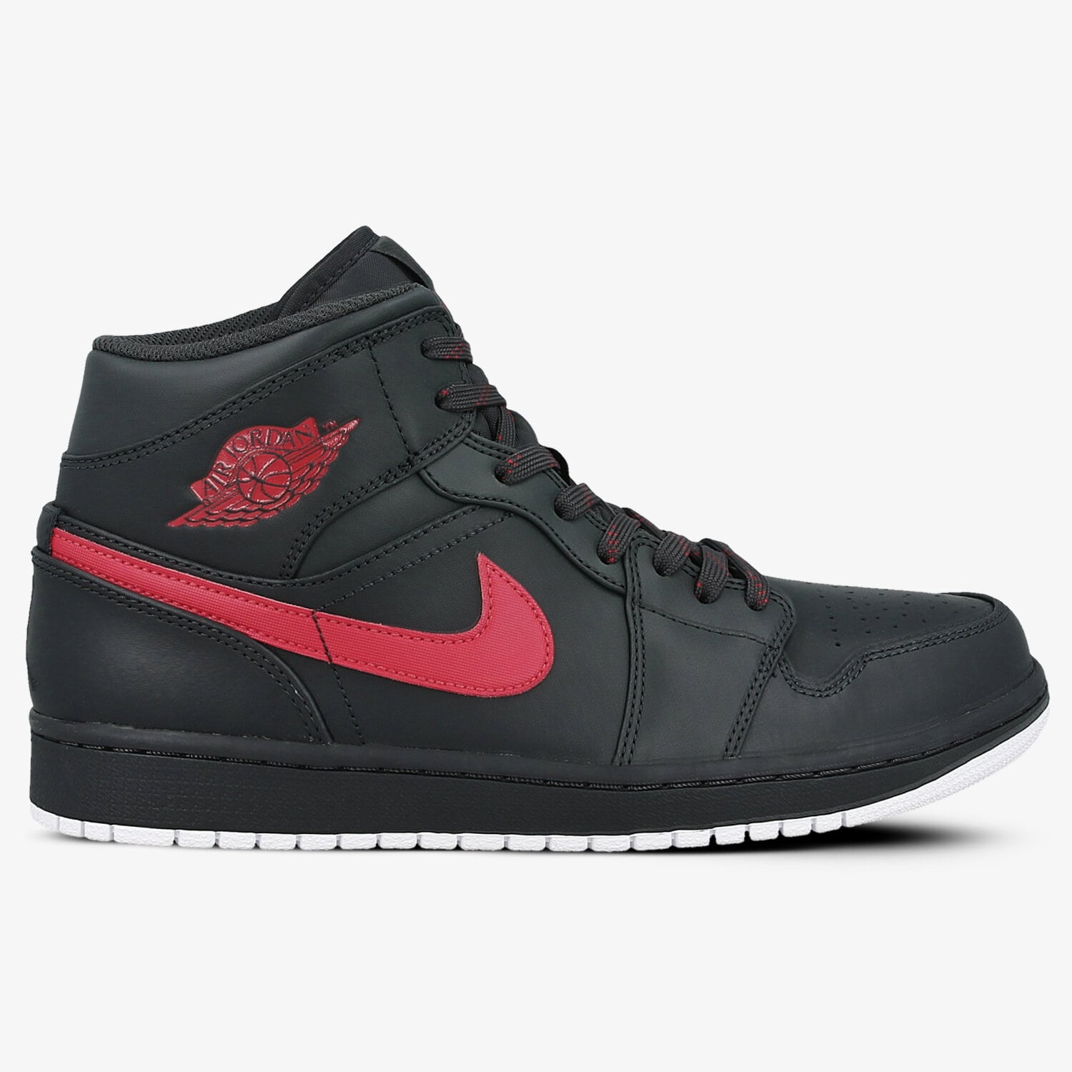 Herren Sneaker JORDAN AIR 1 MID  554724045 Schwarz