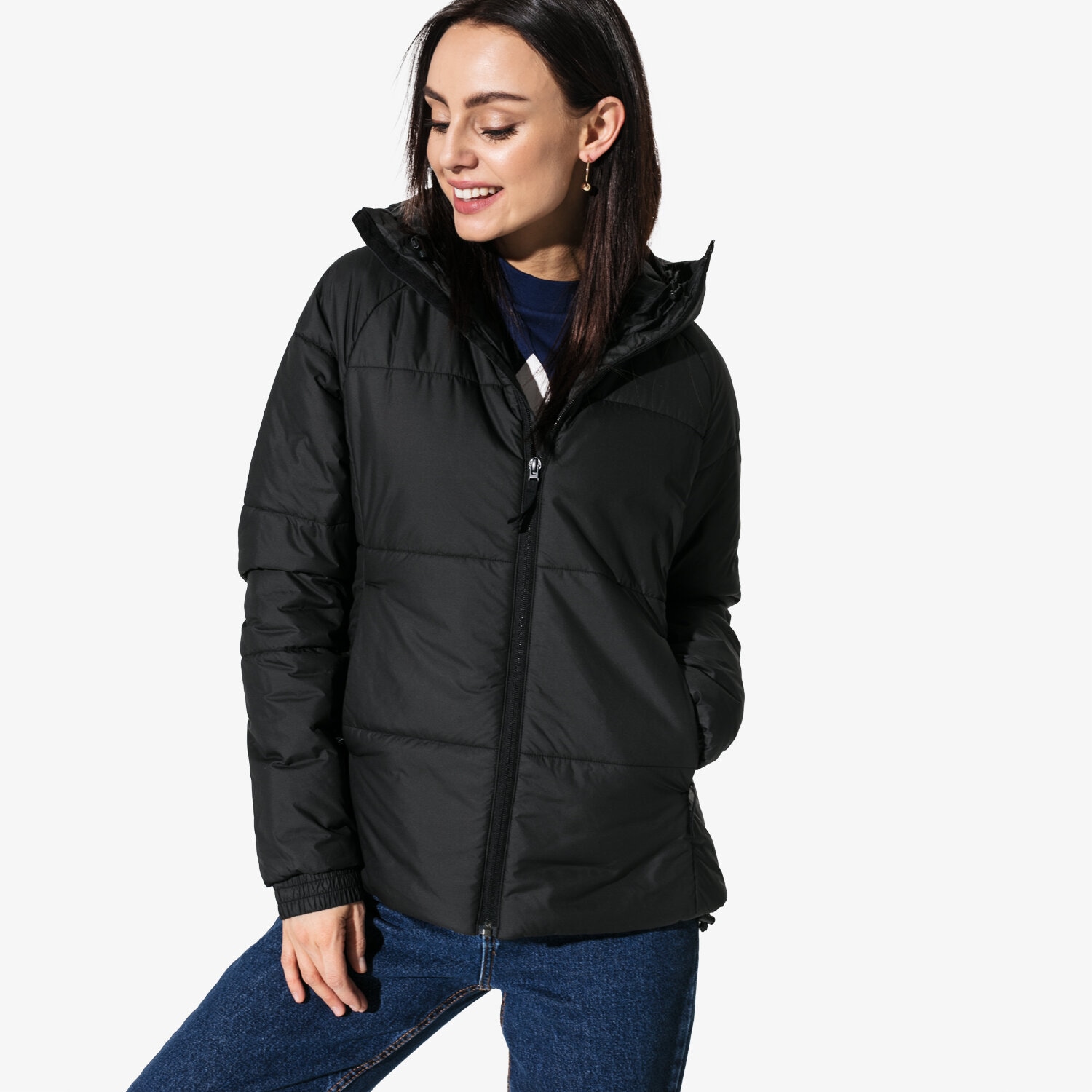 Damen Winterjacke ADIDAS JACKE W BTS CY9127 Schwarz