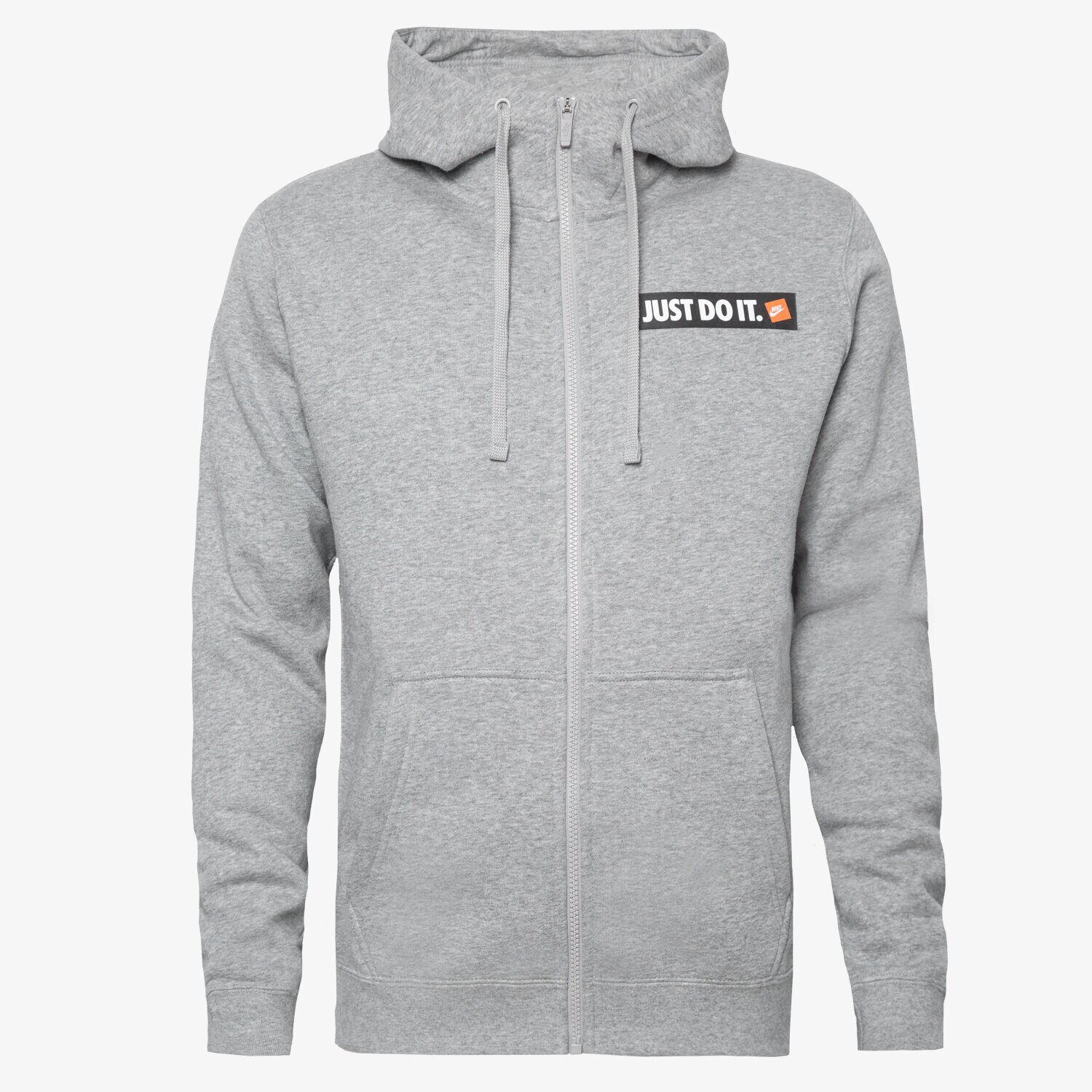 Herren NIKE SWEATSHIRT M NSW HOODIE FZ FLC HBR 928703-063 Grau