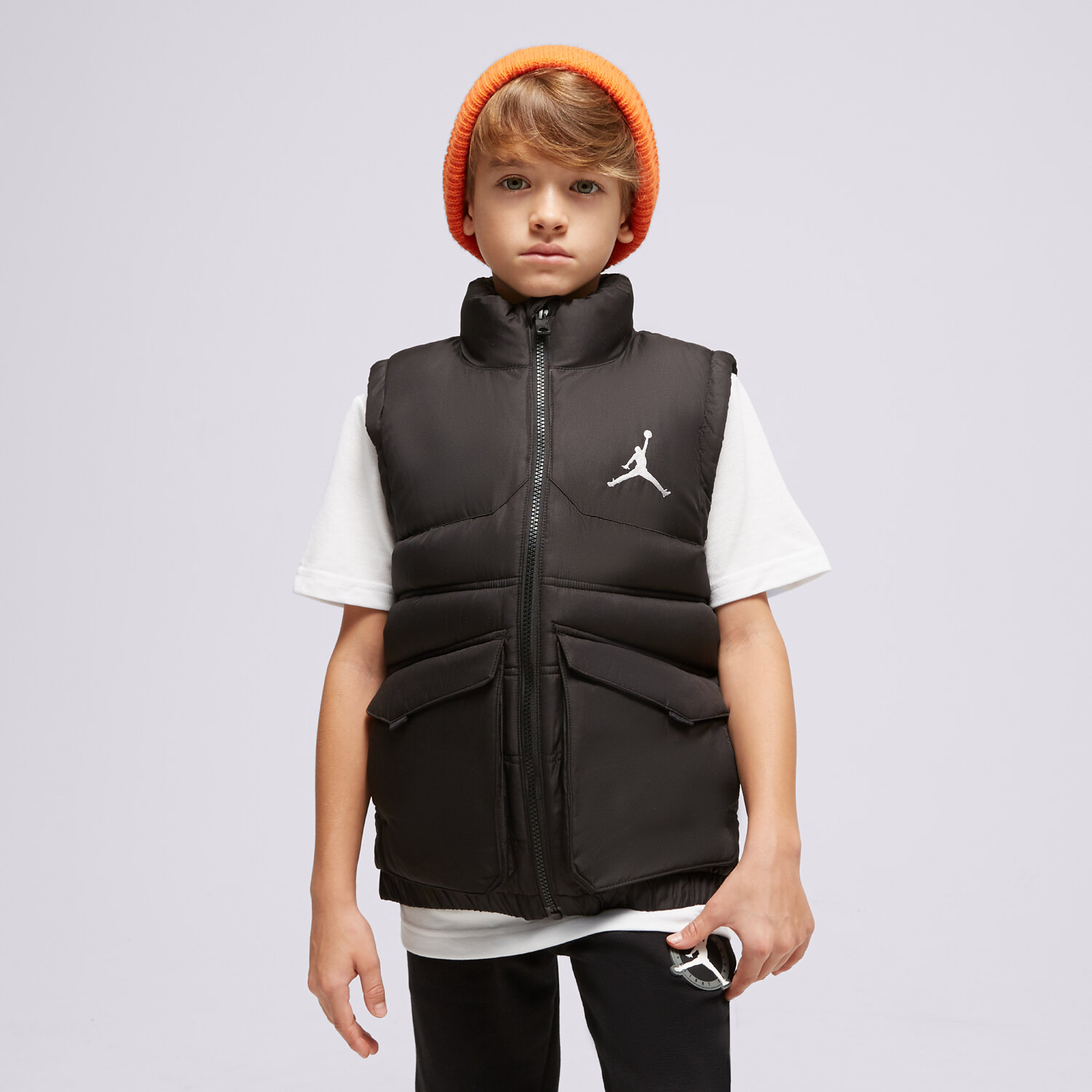 JORDAN WESTE JDB DOWN BOY 95B662-023 Schwarz