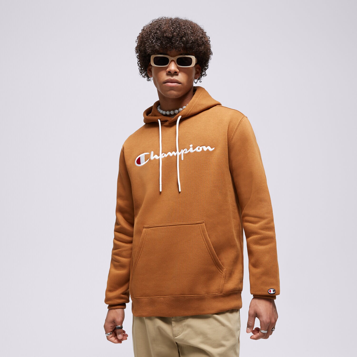 CHAMPION HOODIE HOODED SWEATSHIRT senfgelb 219203MS531 Sizeer