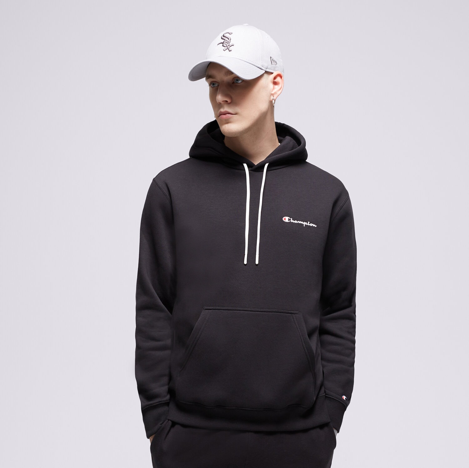 Black men champion hoodie outlet