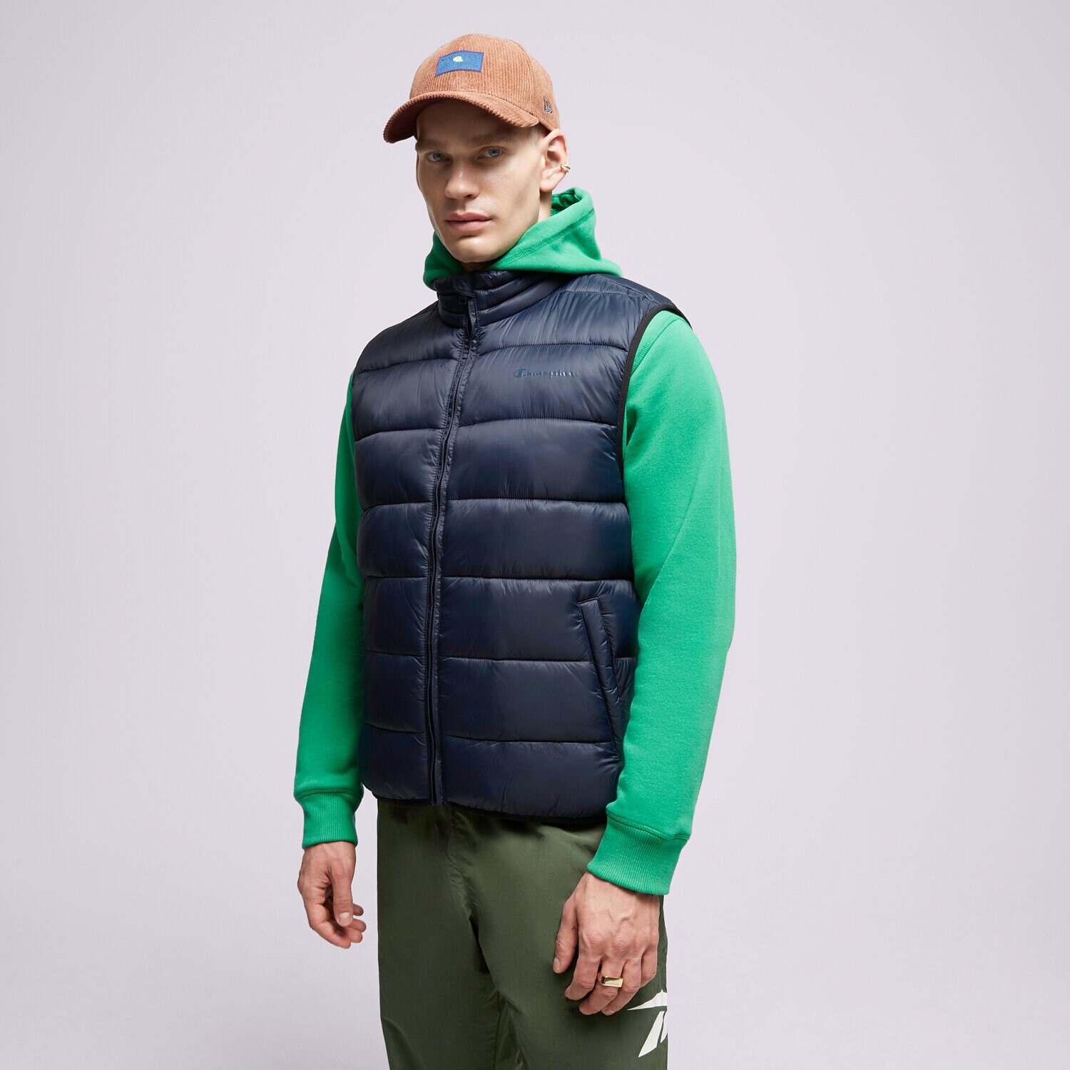 Herren Weste CHAMPION WESTE VEST 219188BS501 Dunkelblau